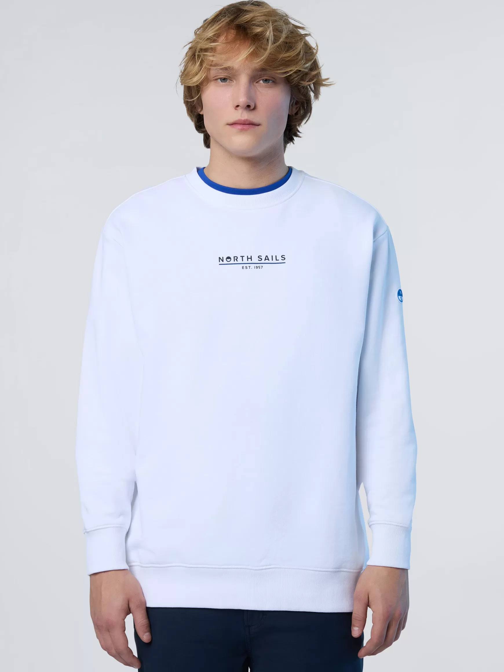 North Sails Felpa con stampa lettering>Uomo Outlet | Felpe