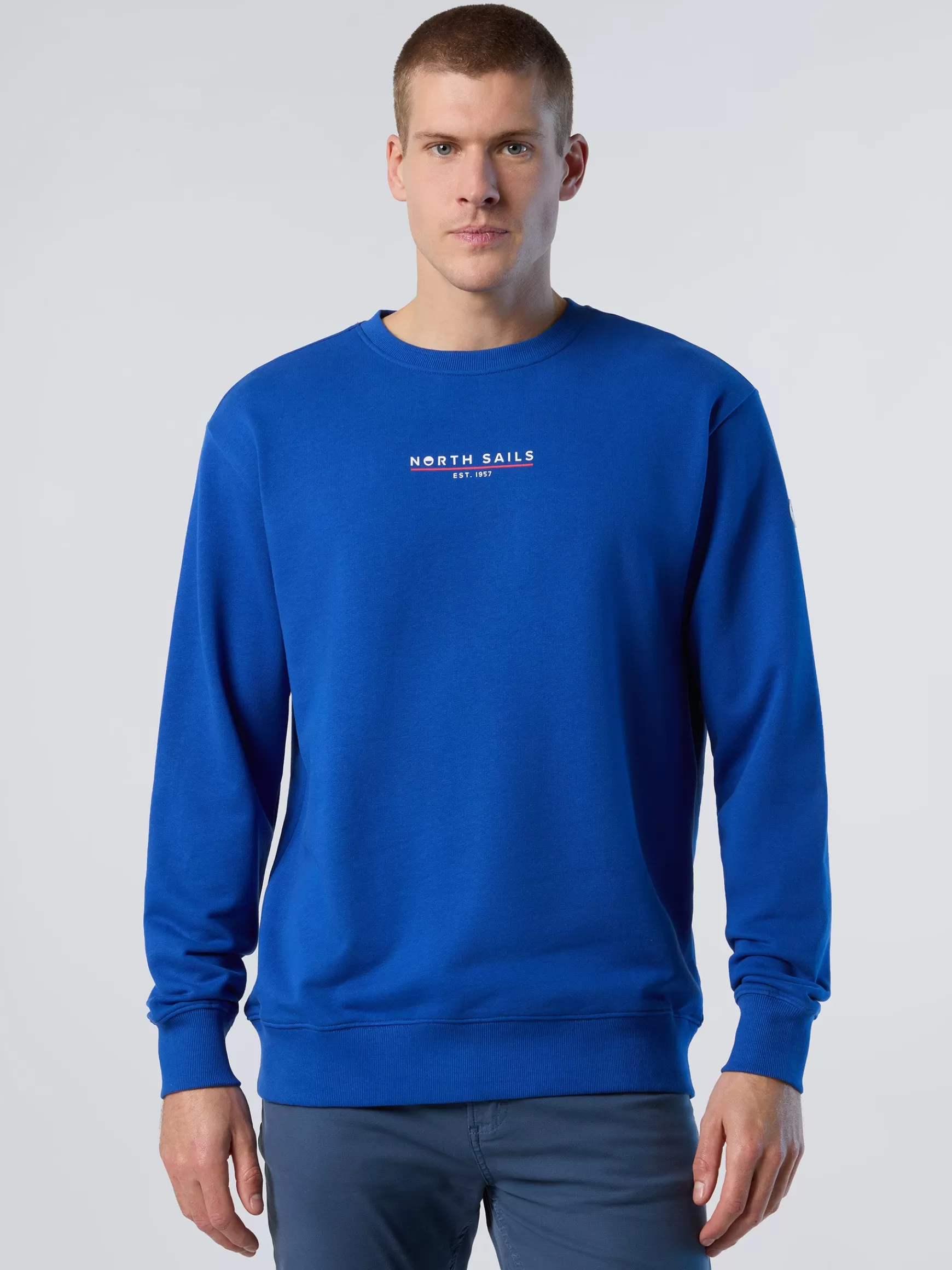 North Sails Felpa con stampa lettering>Uomo Outlet | Felpe