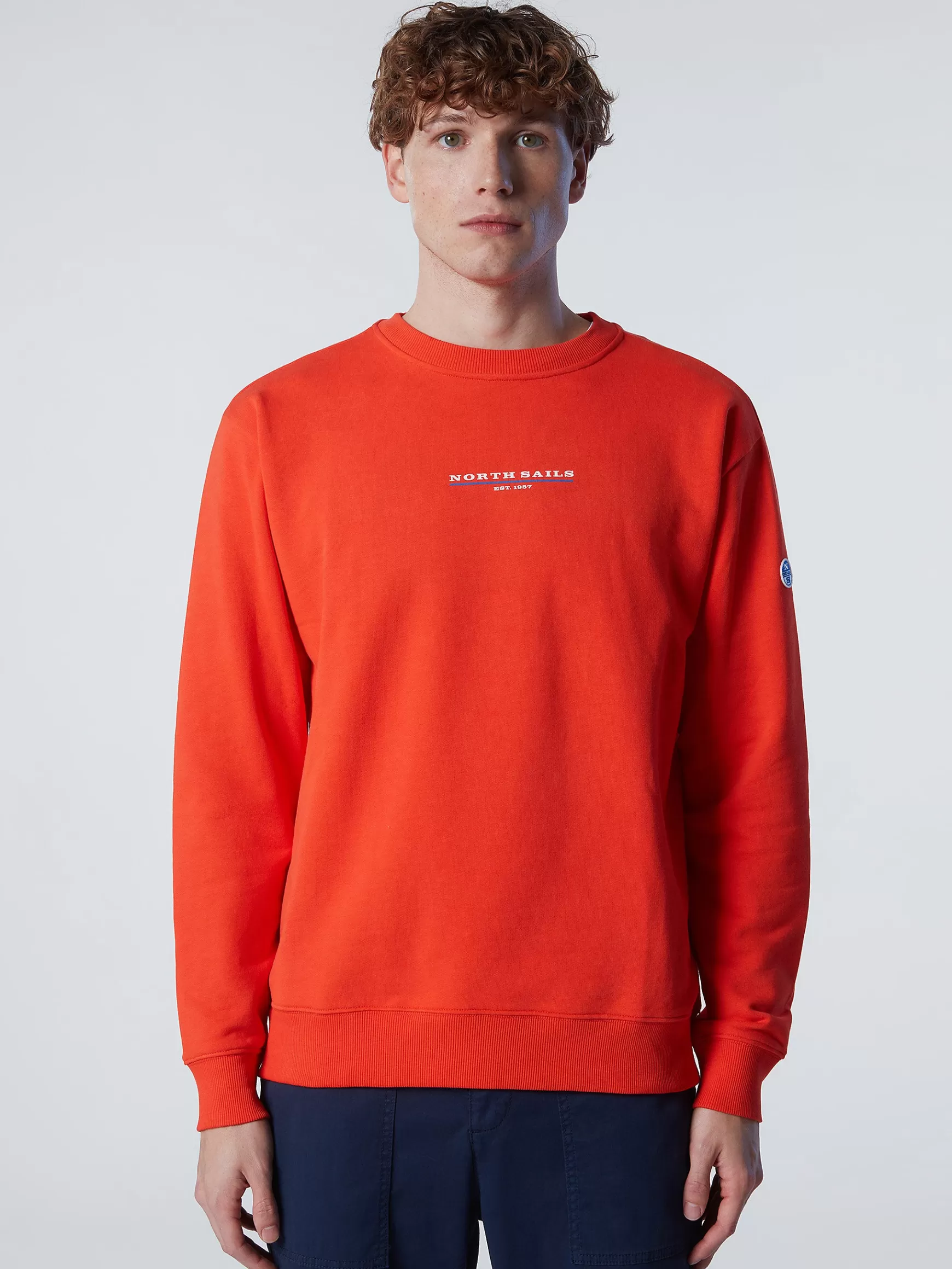 North Sails Felpa con stampa lettering>Uomo Outlet | Felpe