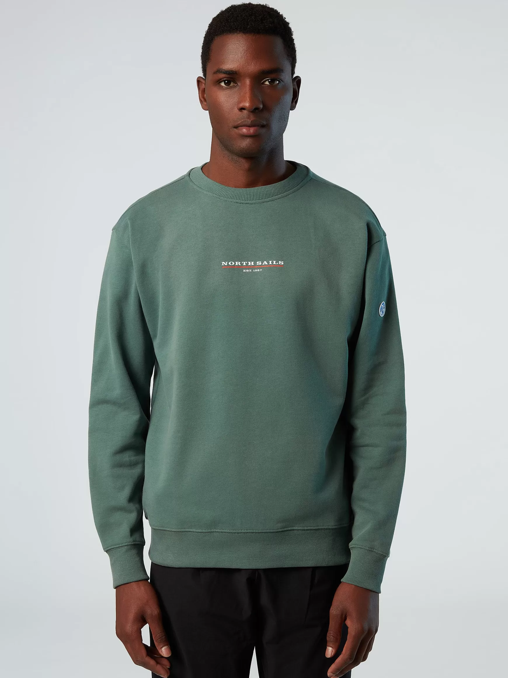 North Sails Felpa con stampa lettering>Uomo Outlet | Felpe
