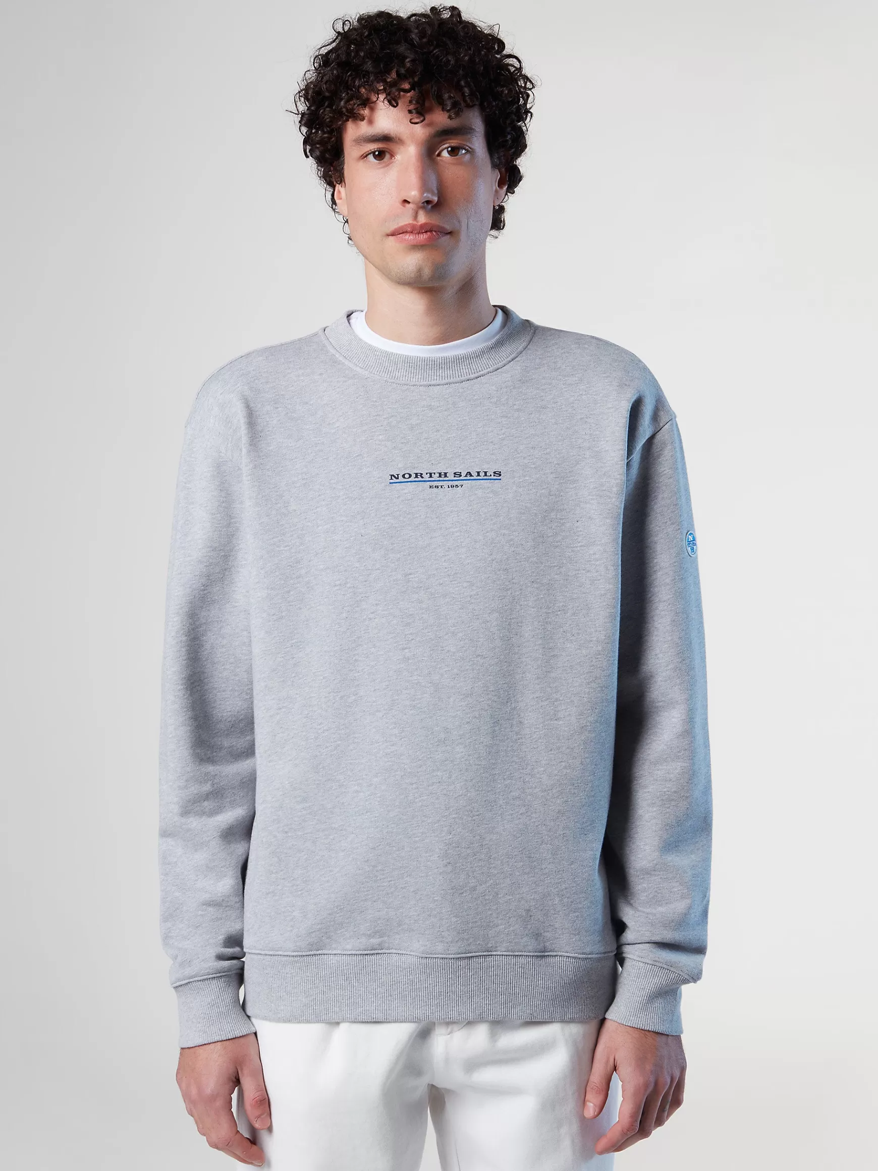 North Sails Felpa con stampa lettering>Uomo Outlet | Felpe
