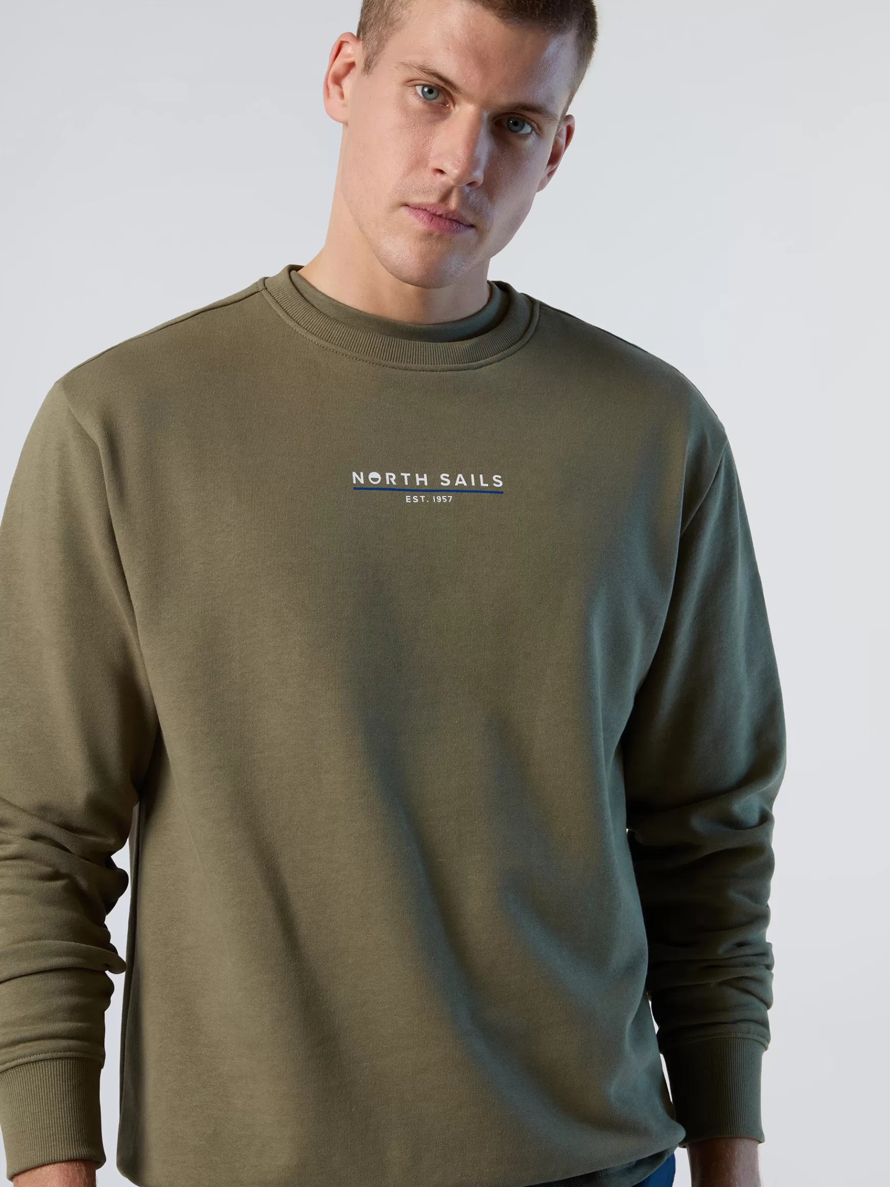 North Sails Felpa con stampa lettering>Uomo Outlet | Felpe