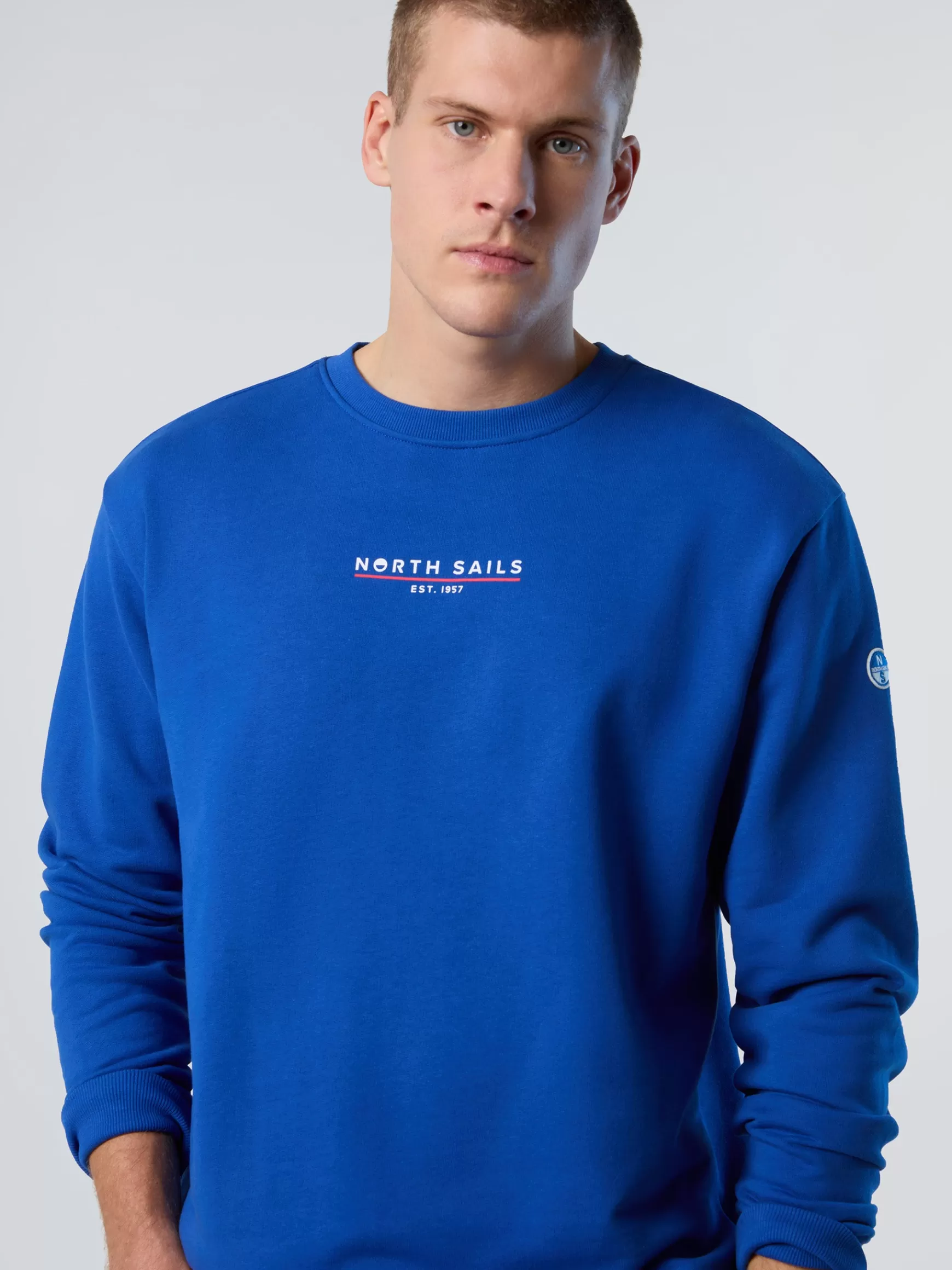 North Sails Felpa con stampa lettering>Uomo Outlet | Felpe
