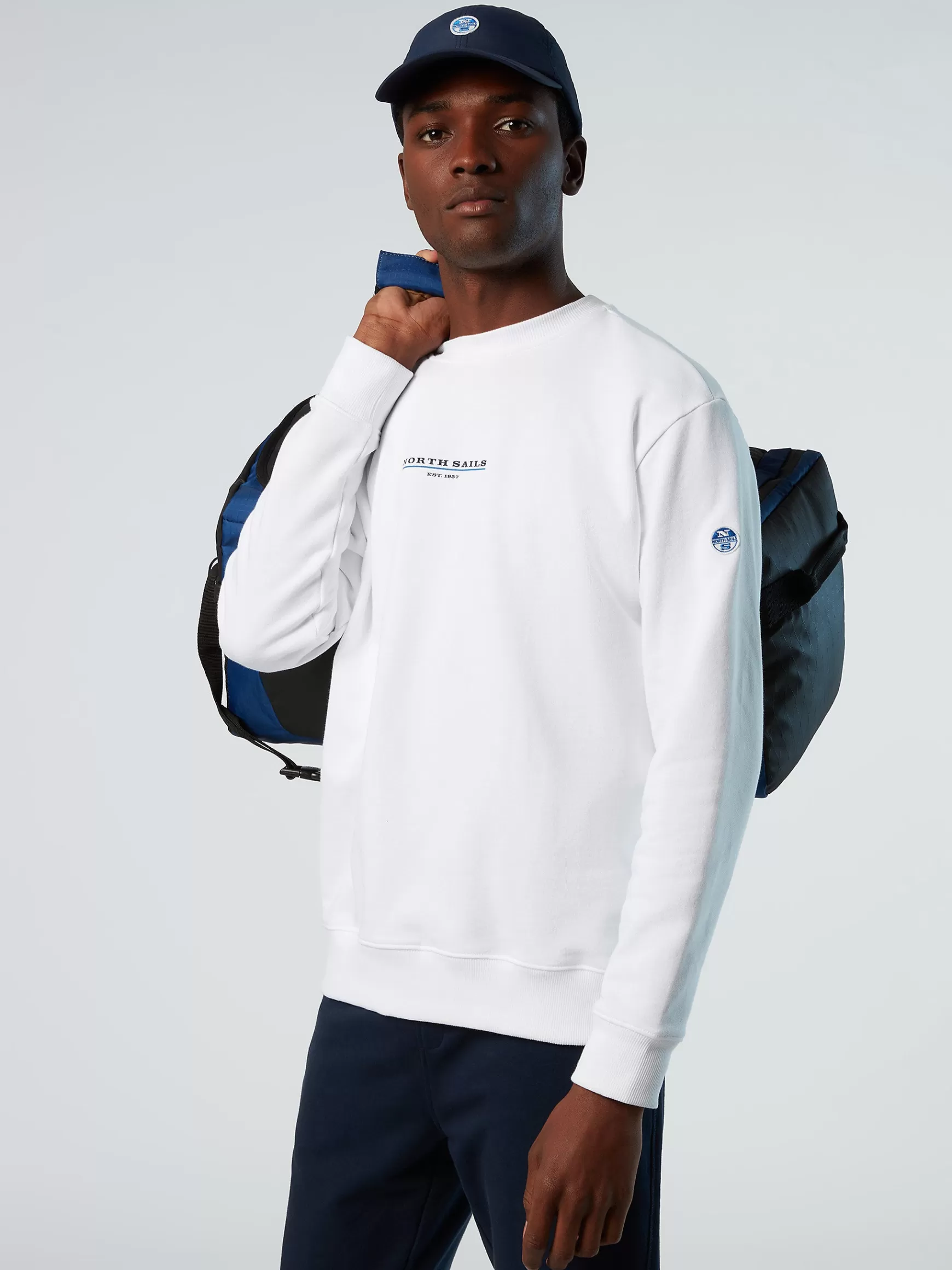 North Sails Felpa con stampa lettering>Uomo Outlet | Felpe