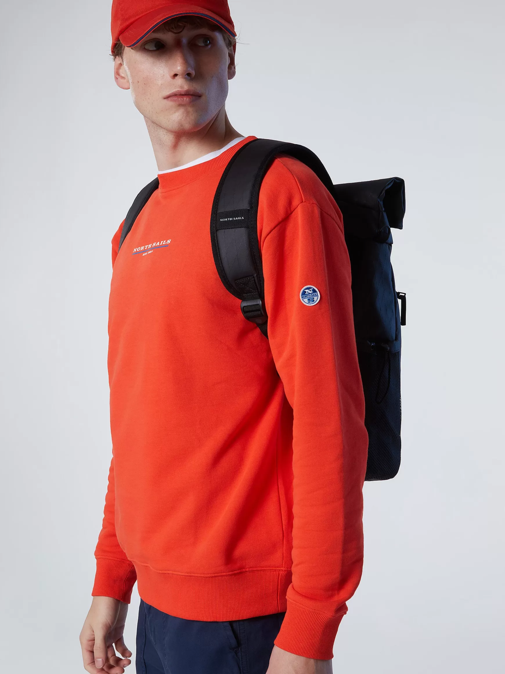 North Sails Felpa con stampa lettering>Uomo Outlet | Felpe
