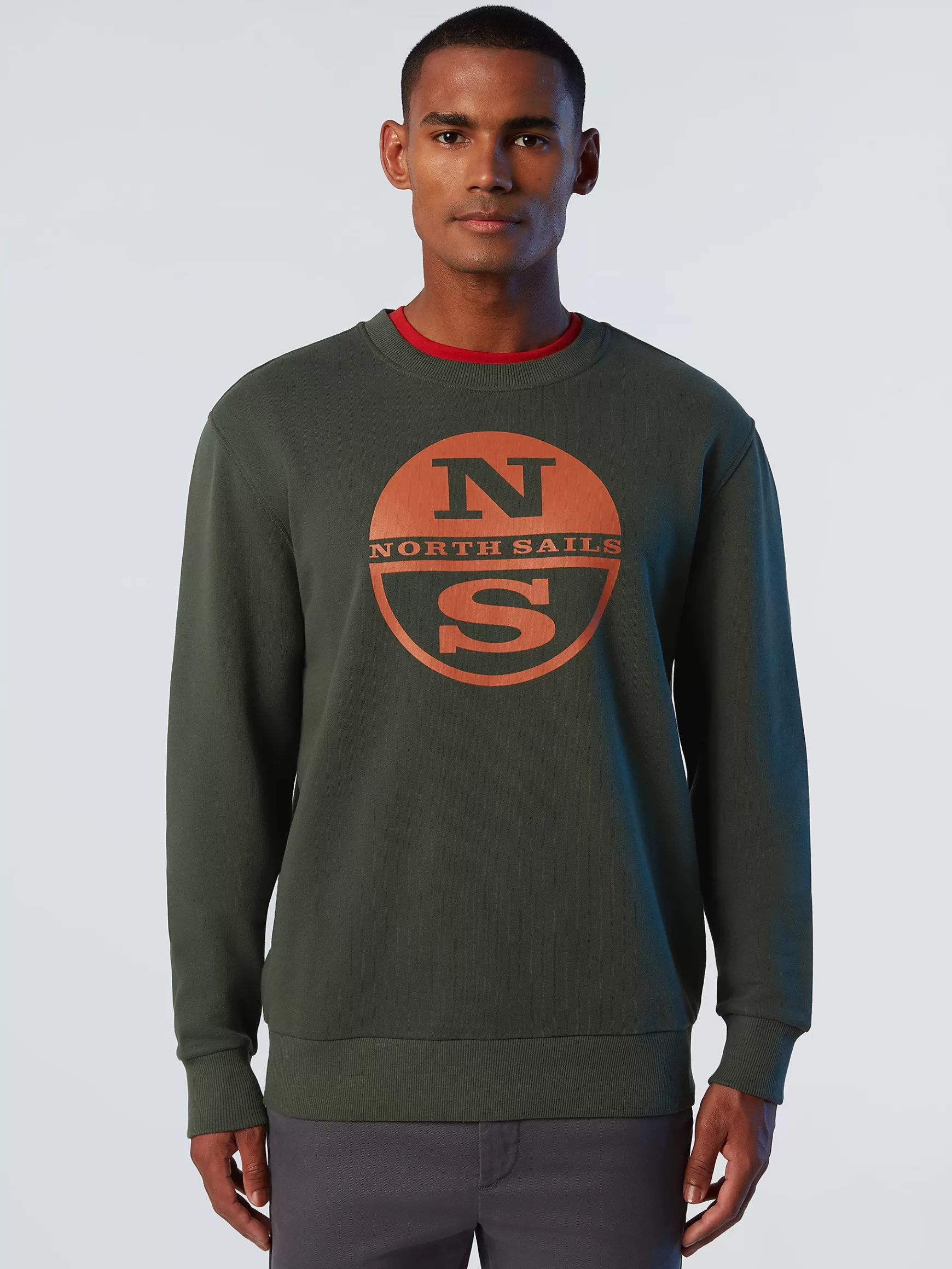 North Sails Felpa con stampa logo>Uomo Outlet | Felpe