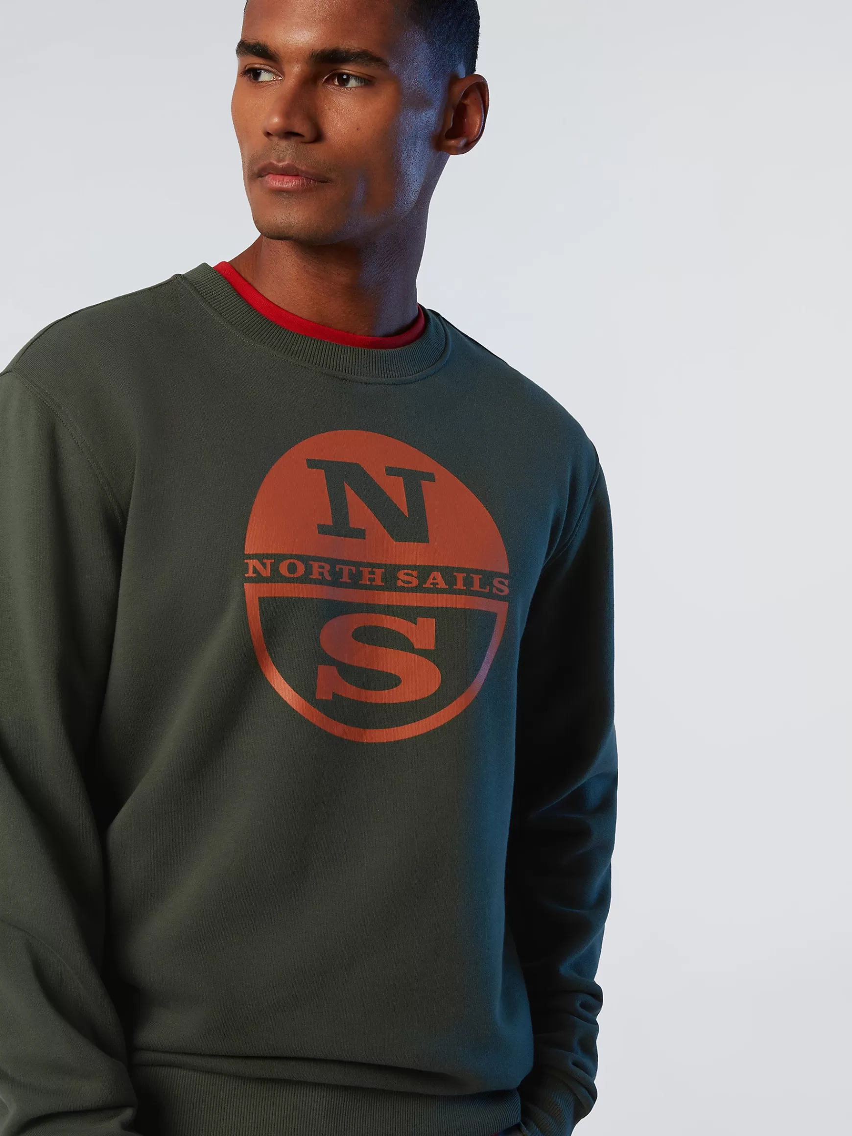 North Sails Felpa con stampa logo>Uomo Outlet | Felpe