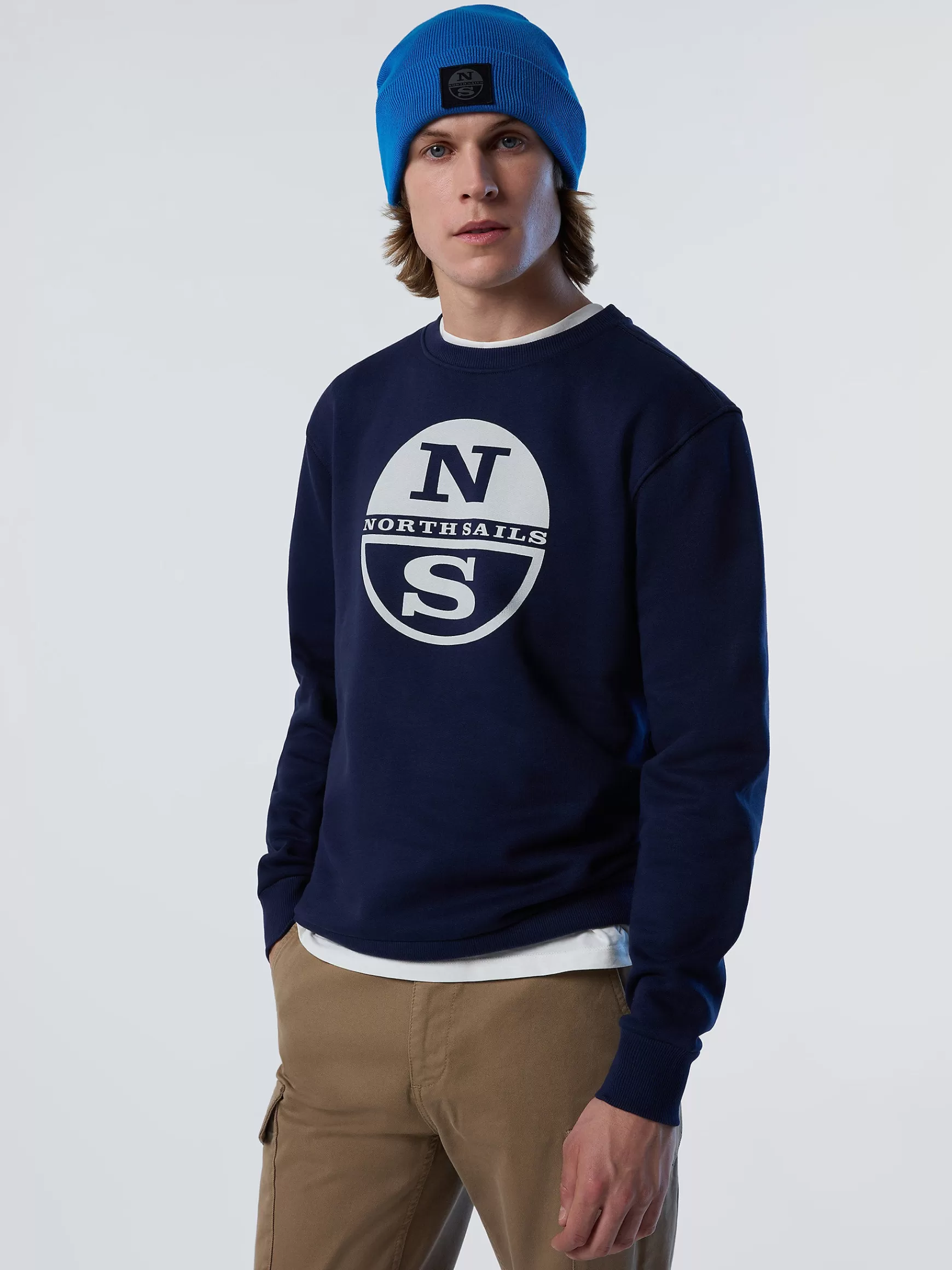 North Sails Felpa con stampa logo>Uomo Outlet | Felpe
