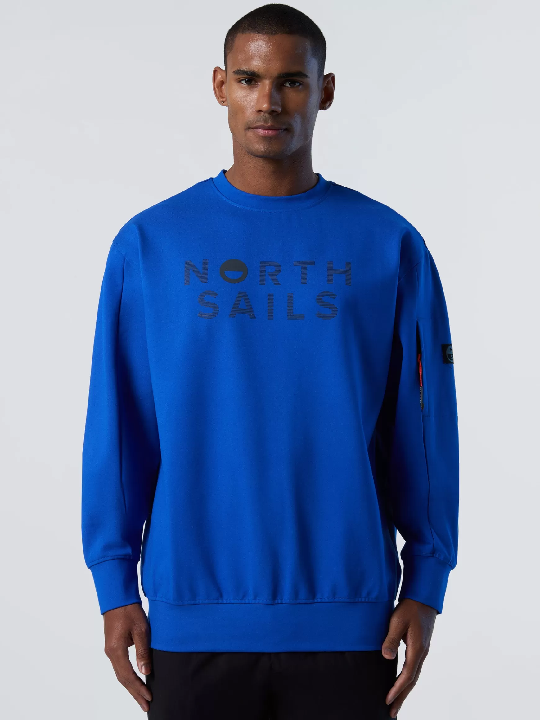 North Sails Felpa con stampa riflettente>Uomo Outlet | Outlet