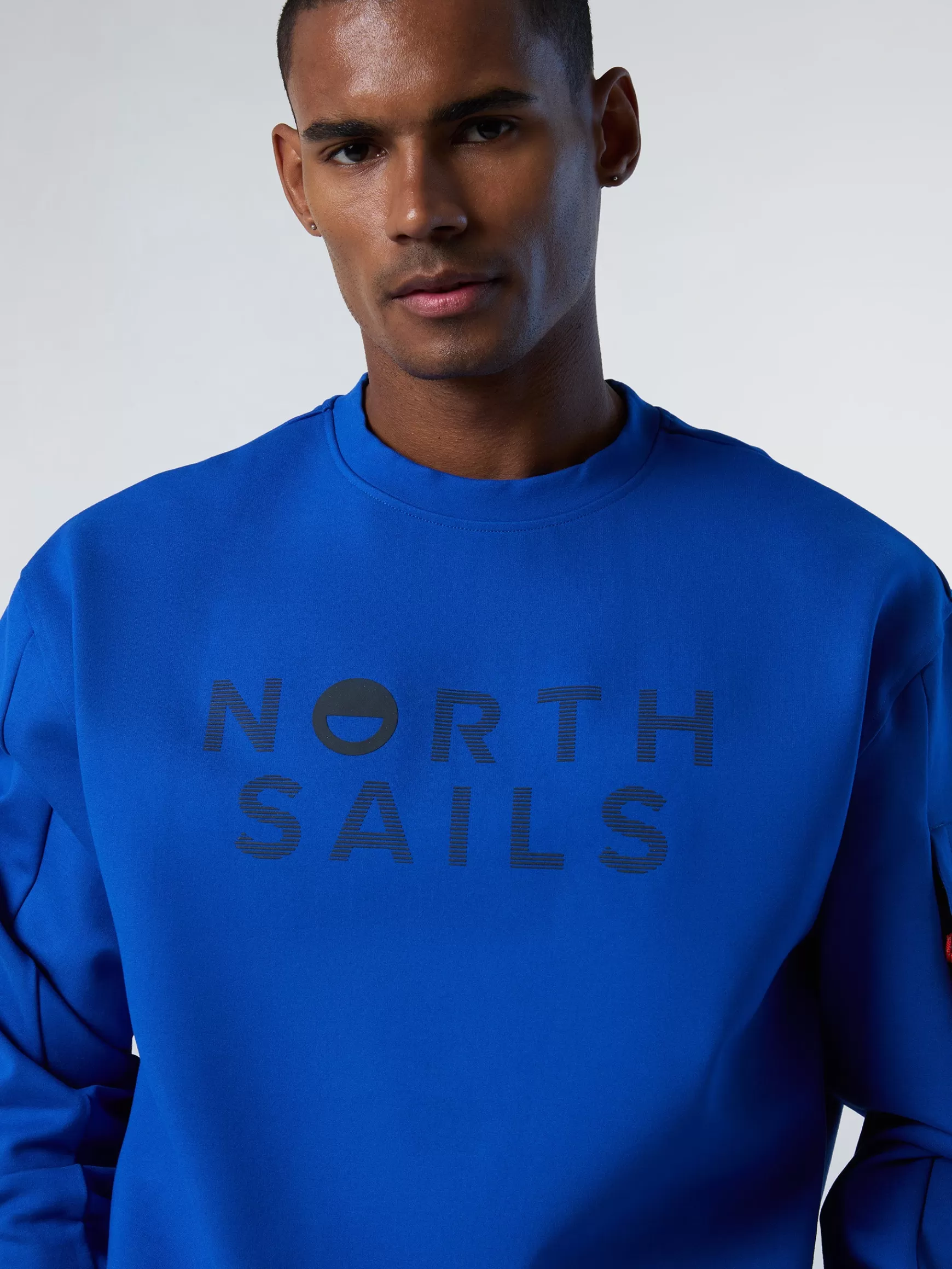 North Sails Felpa con stampa riflettente>Uomo Outlet | Outlet