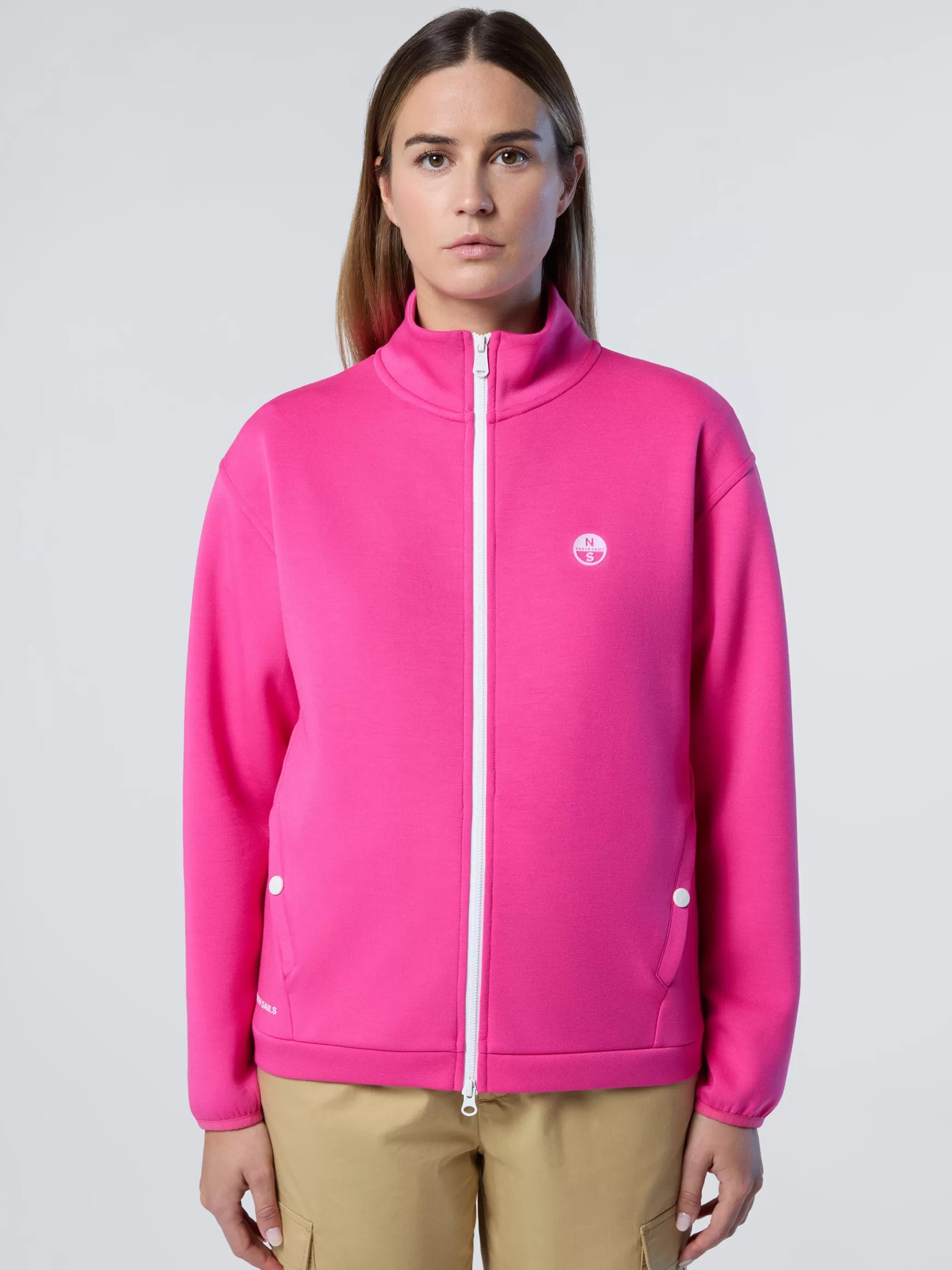 North Sails Felpa con zip>Donna Outlet | Felpe