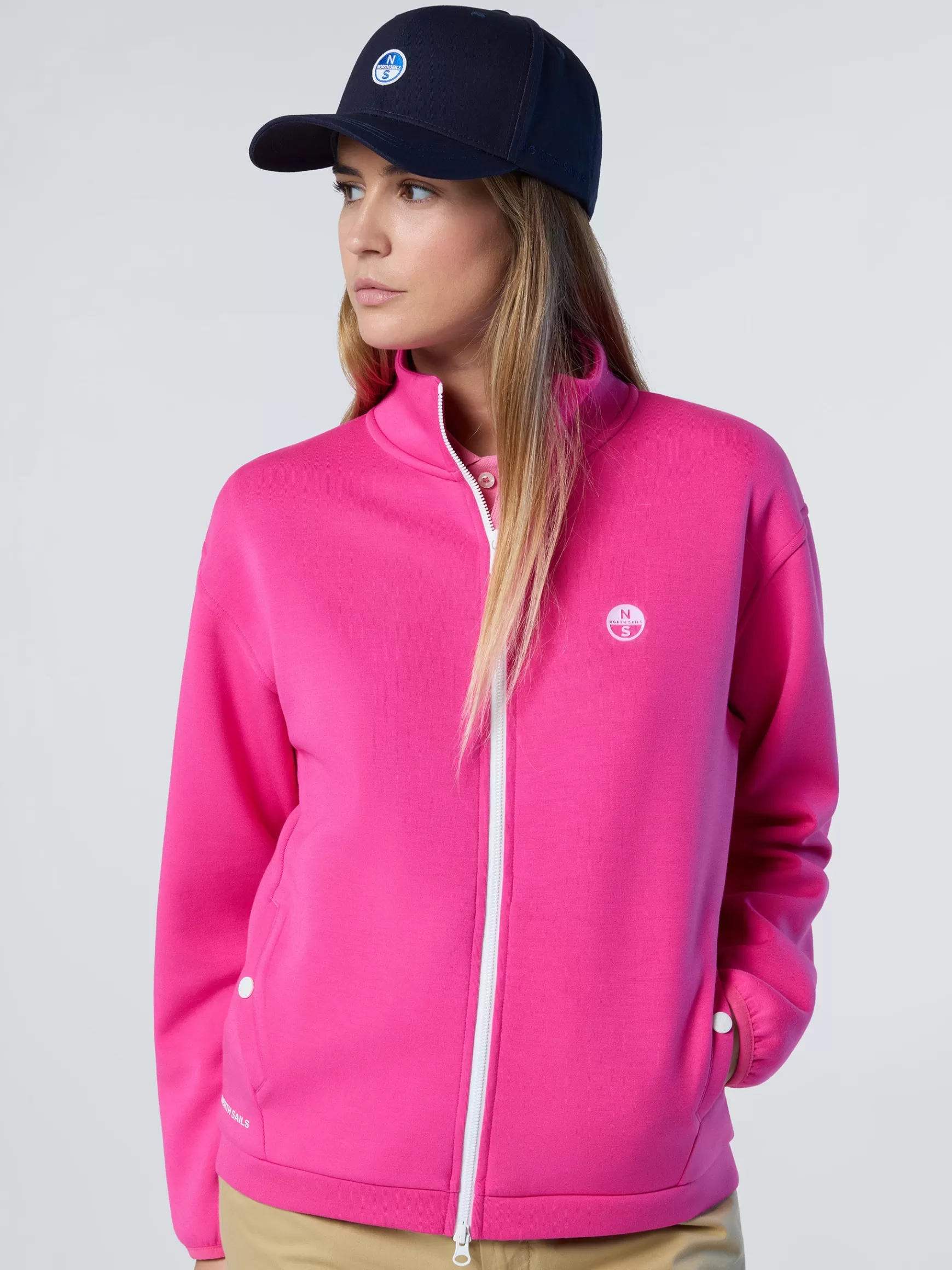 North Sails Felpa con zip>Donna Outlet | Felpe