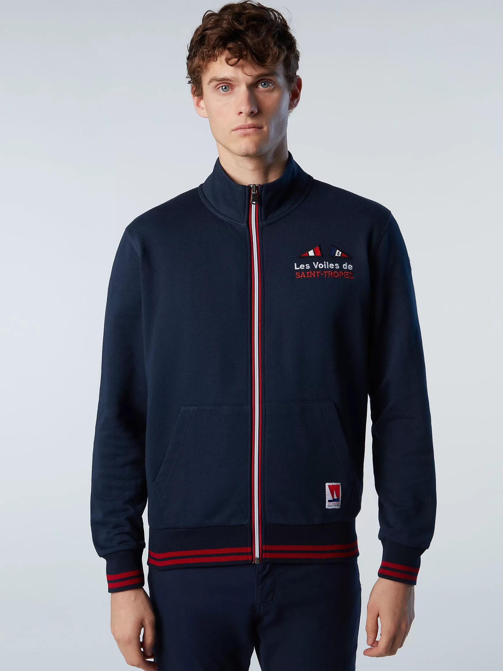 North Sails Felpa con zip Saint-Tropez>Uomo Outlet | Felpe