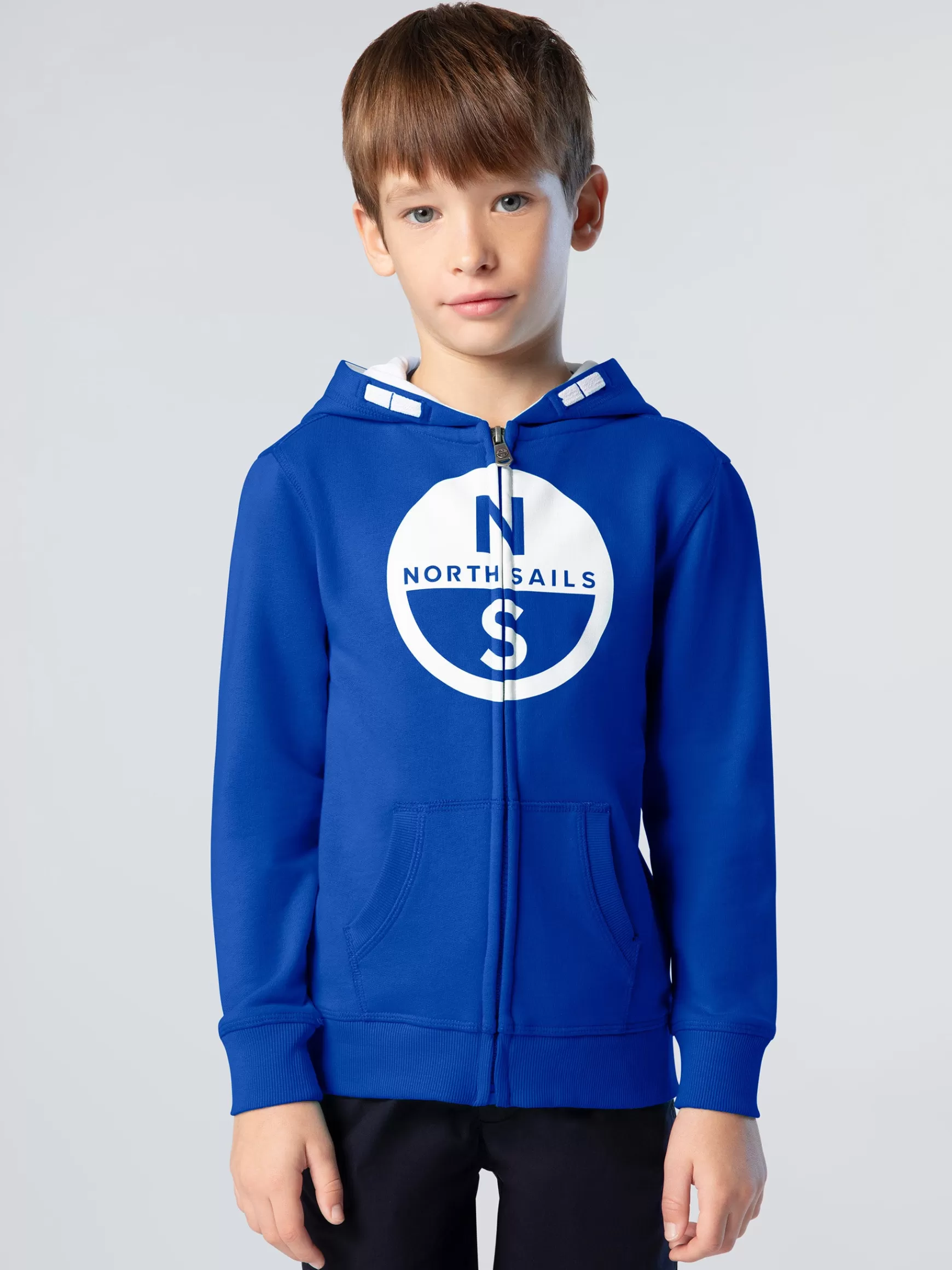 North Sails Felpa hoodie con maxi logo> Outlet