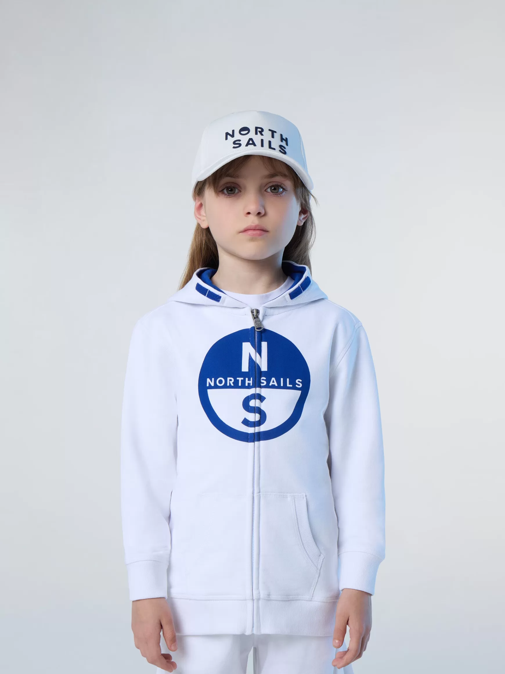 North Sails Felpa hoodie con maxi logo> Outlet