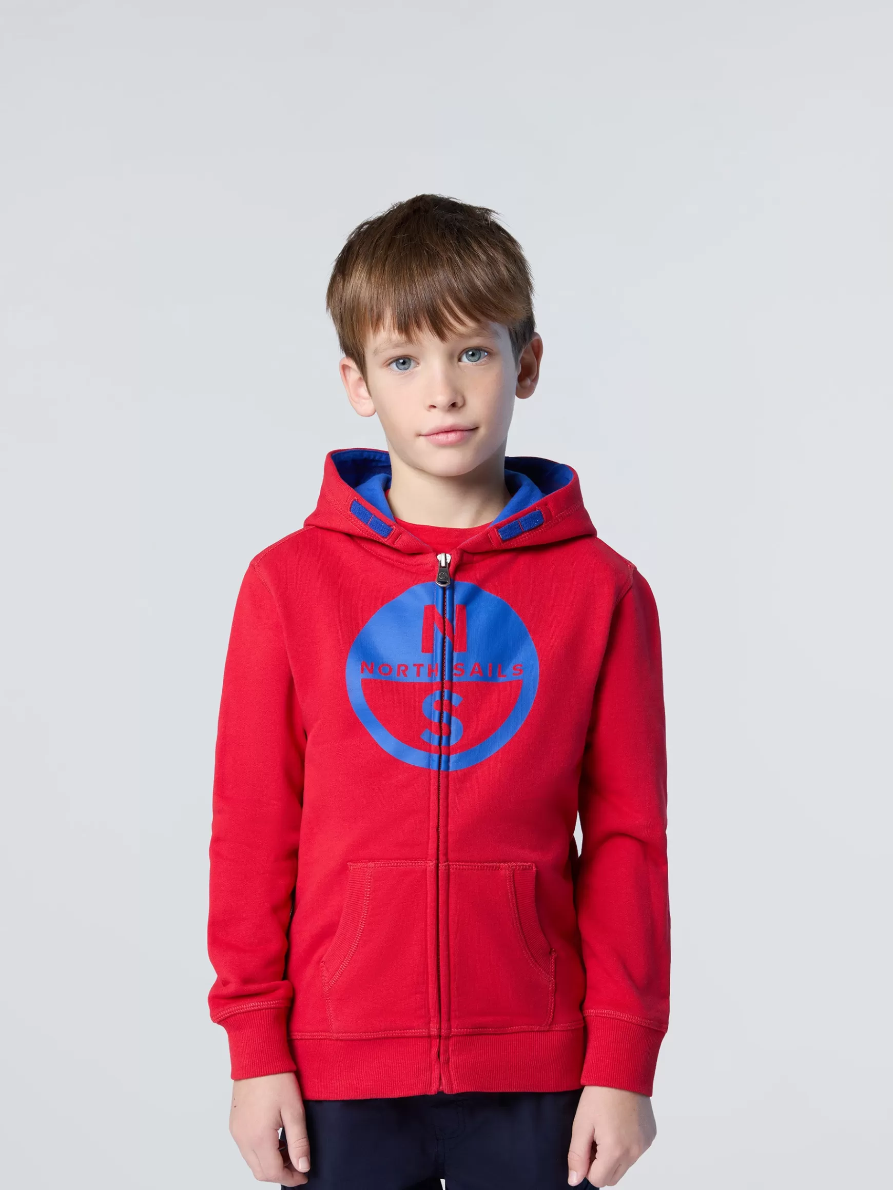 North Sails Felpa hoodie con maxi logo> Outlet