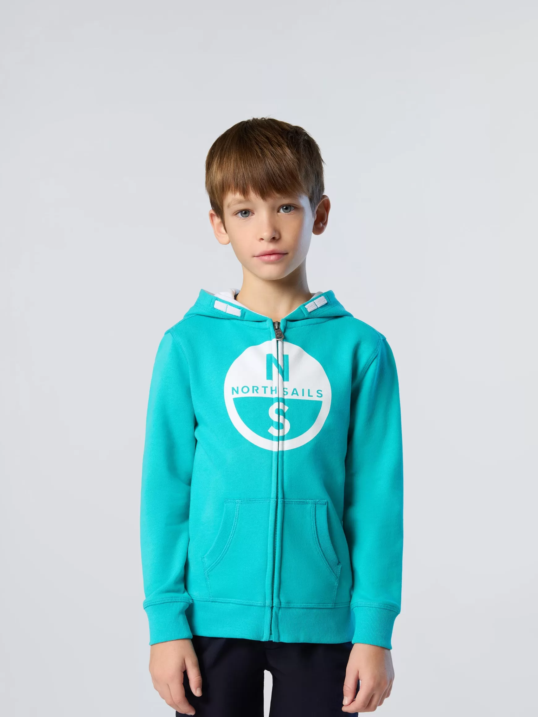 North Sails Felpa hoodie con maxi logo> Outlet