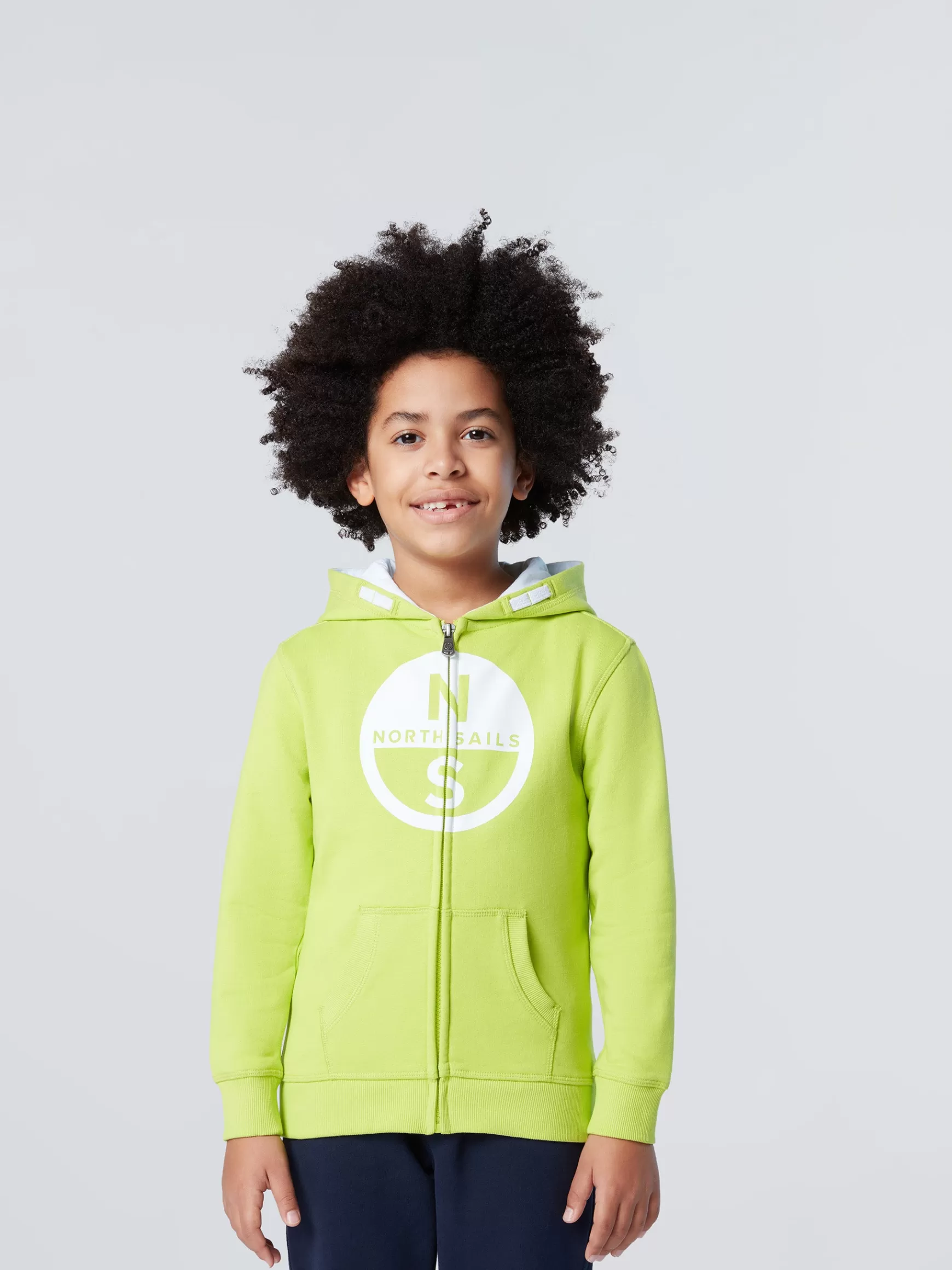 North Sails Felpa hoodie con maxi logo> Outlet