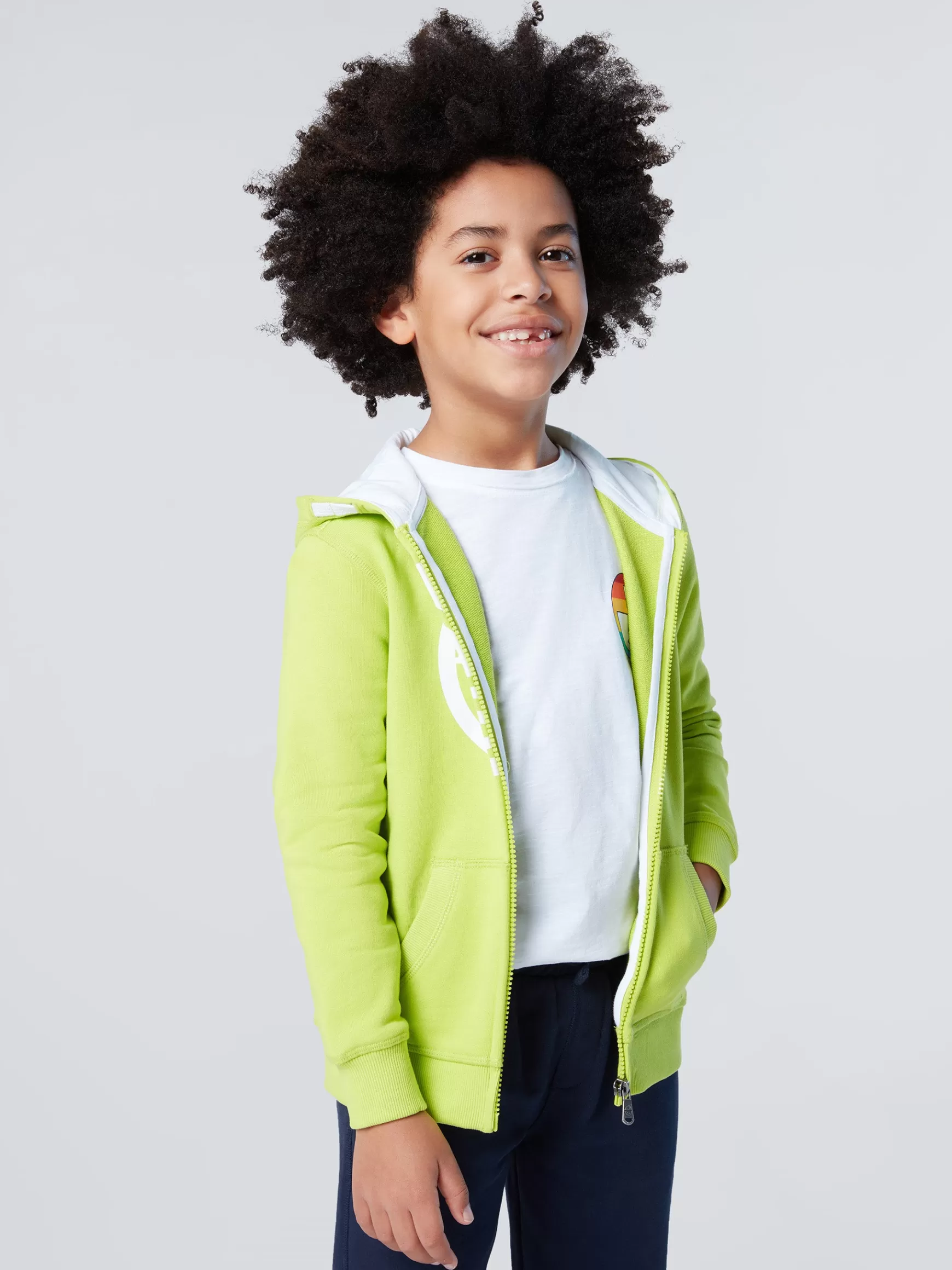 North Sails Felpa hoodie con maxi logo> Outlet