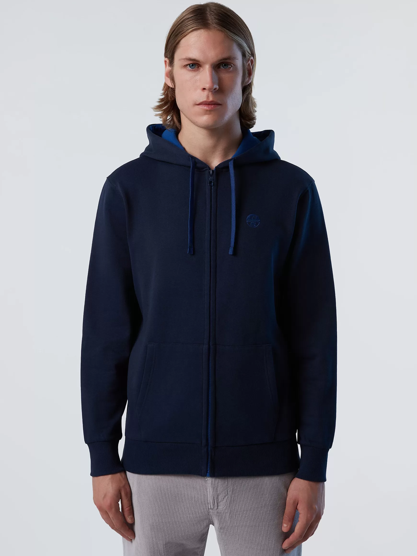 North Sails Felpa in cotone organico>Uomo Outlet | Felpe