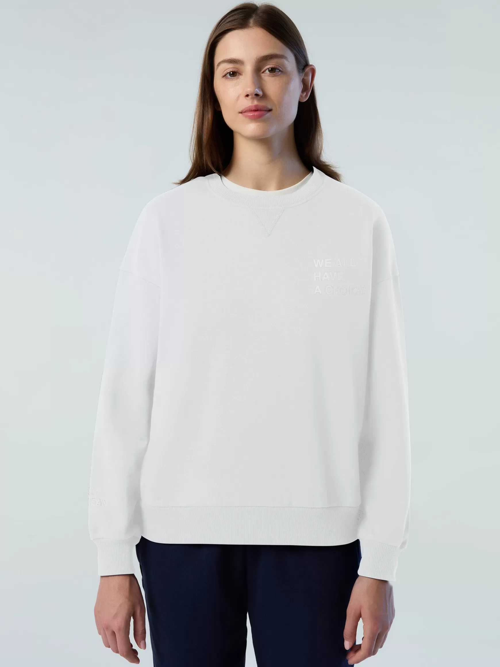 North Sails Felpa in cotone organico>Donna Outlet | Felpe