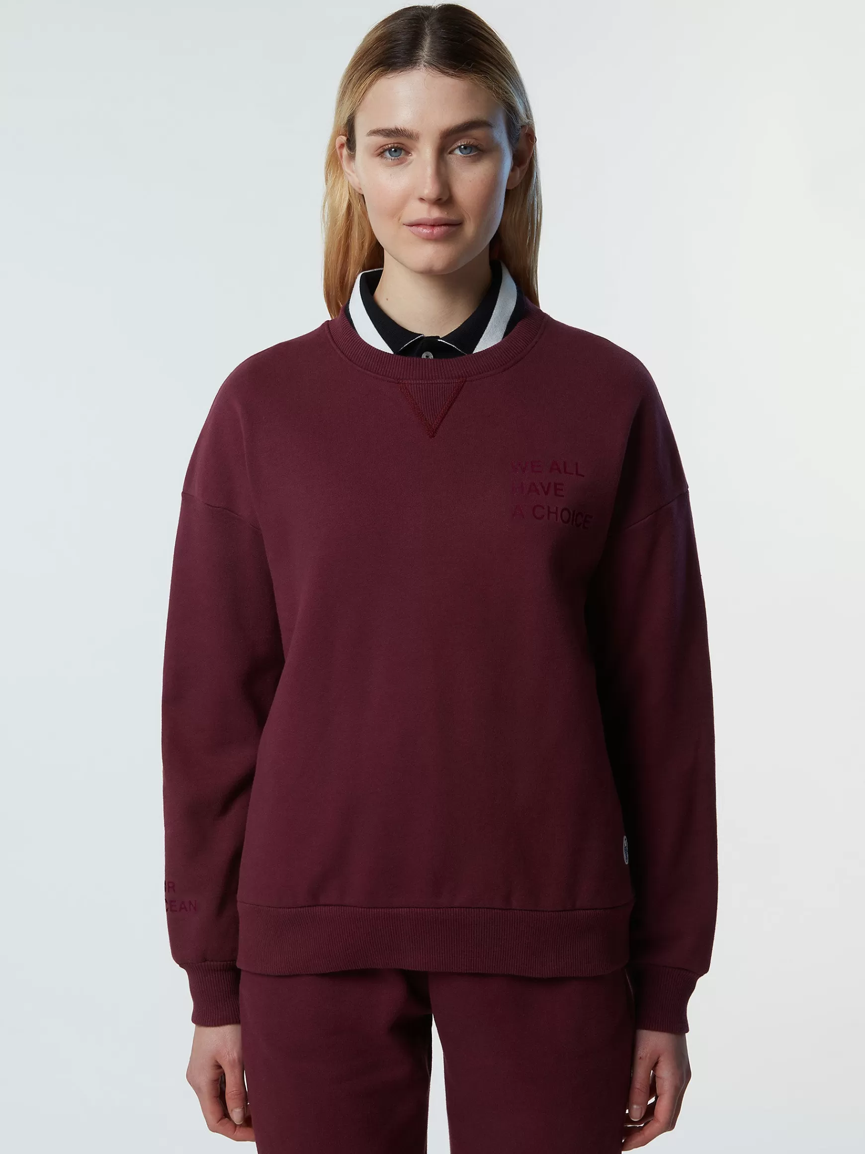 North Sails Felpa in cotone organico>Donna Outlet | Felpe
