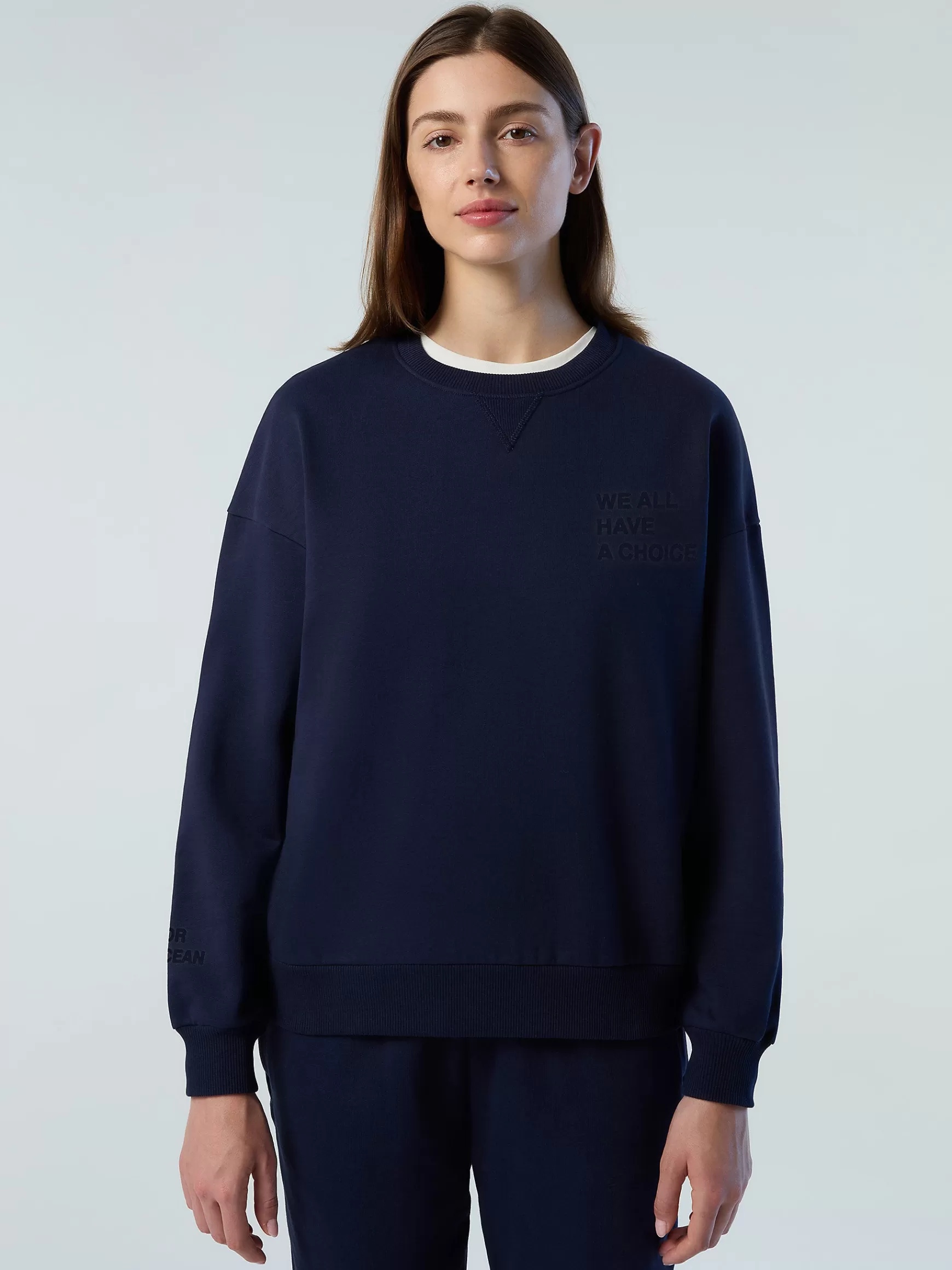 North Sails Felpa in cotone organico>Donna Outlet | Felpe