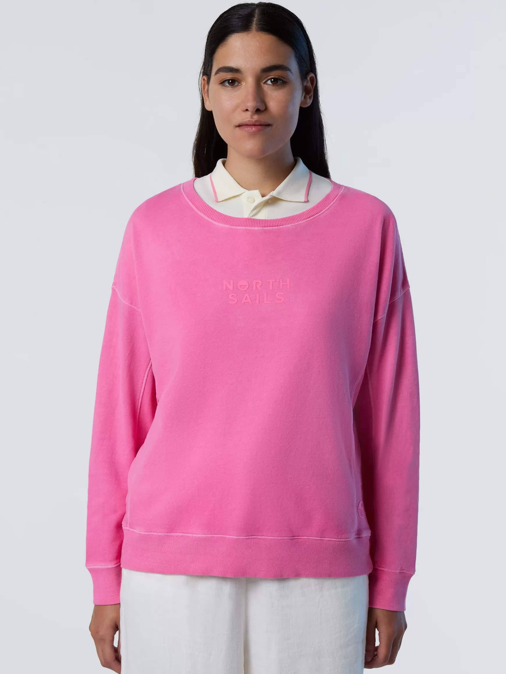 North Sails Felpa in cotone organico>Donna Outlet | Felpe