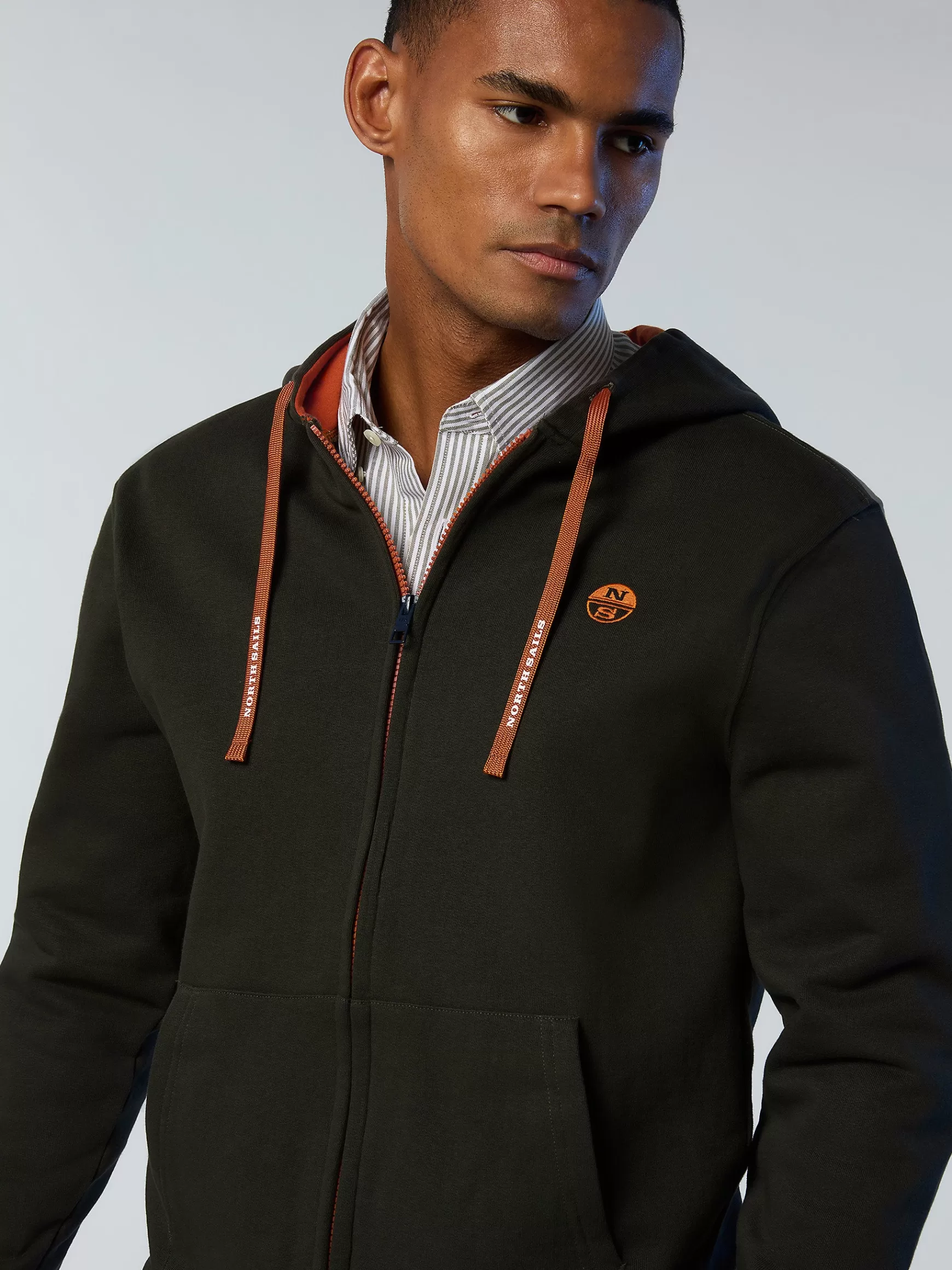 North Sails Felpa in cotone organico>Uomo Outlet | Felpe