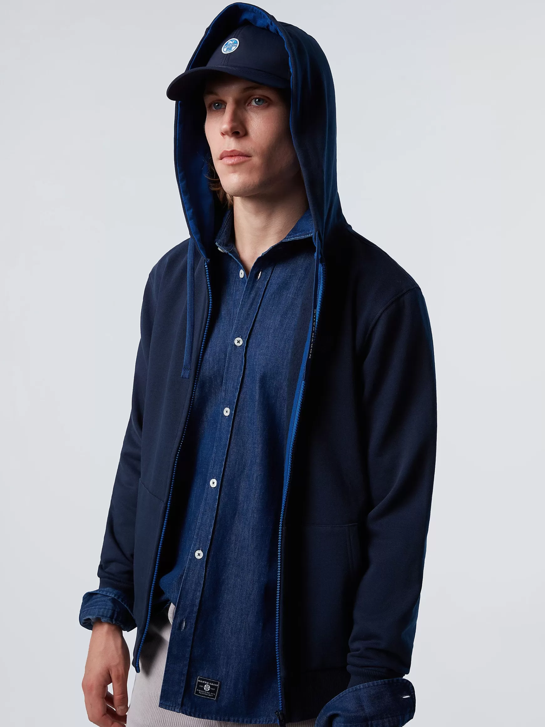 North Sails Felpa in cotone organico>Uomo Outlet | Felpe