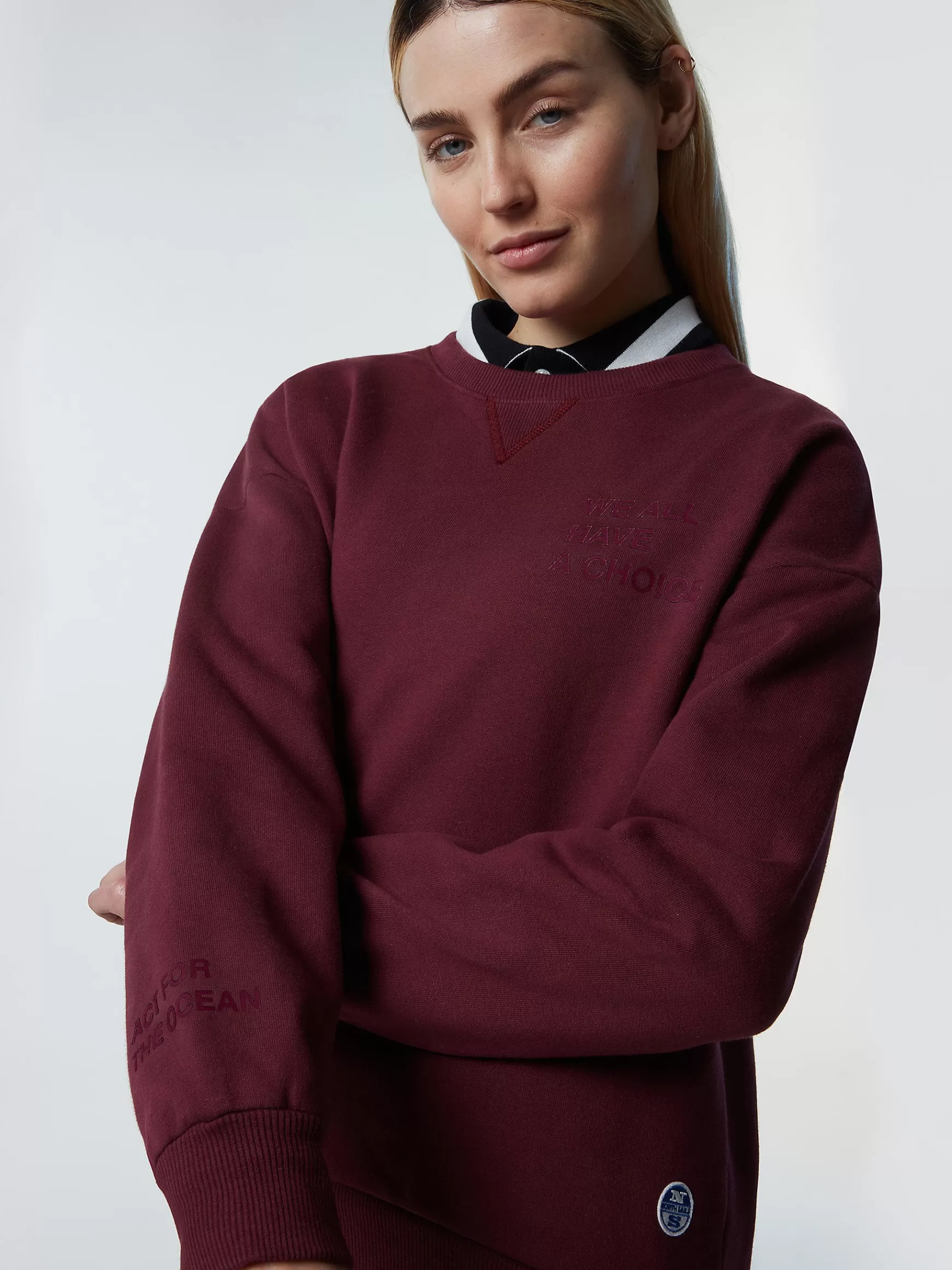 North Sails Felpa in cotone organico>Donna Outlet | Felpe