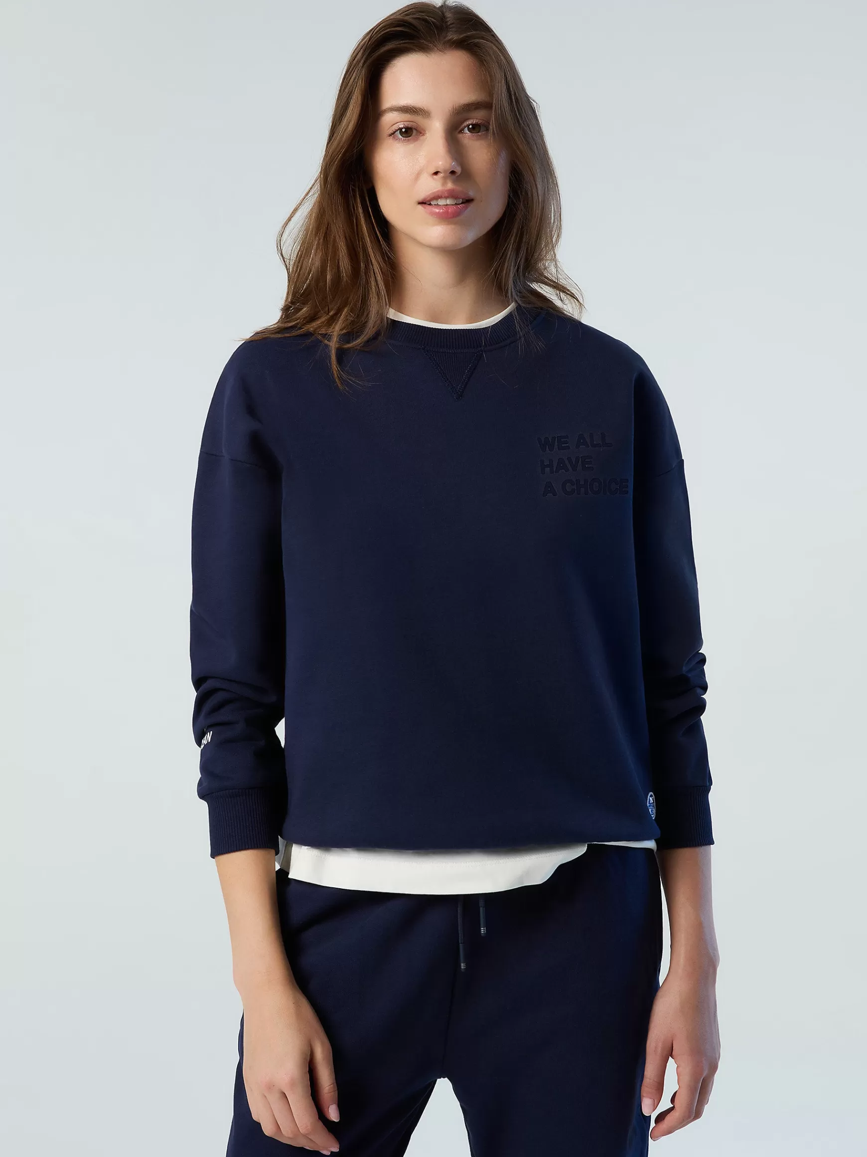 North Sails Felpa in cotone organico>Donna Outlet | Felpe