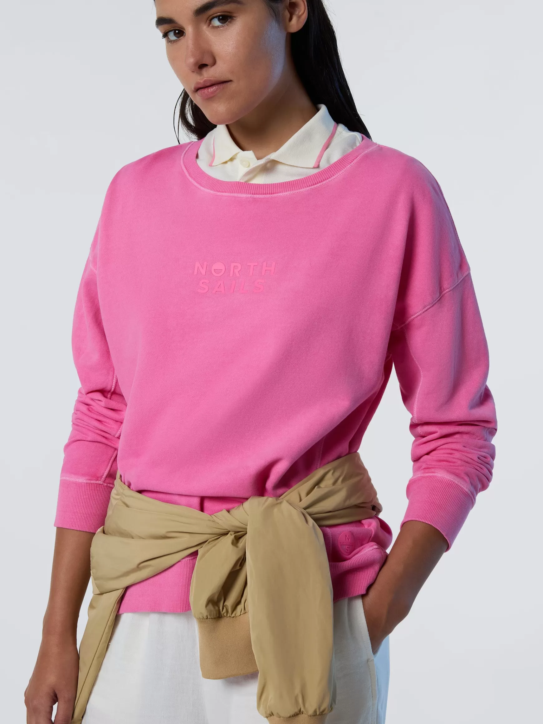 North Sails Felpa in cotone organico>Donna Outlet | Felpe
