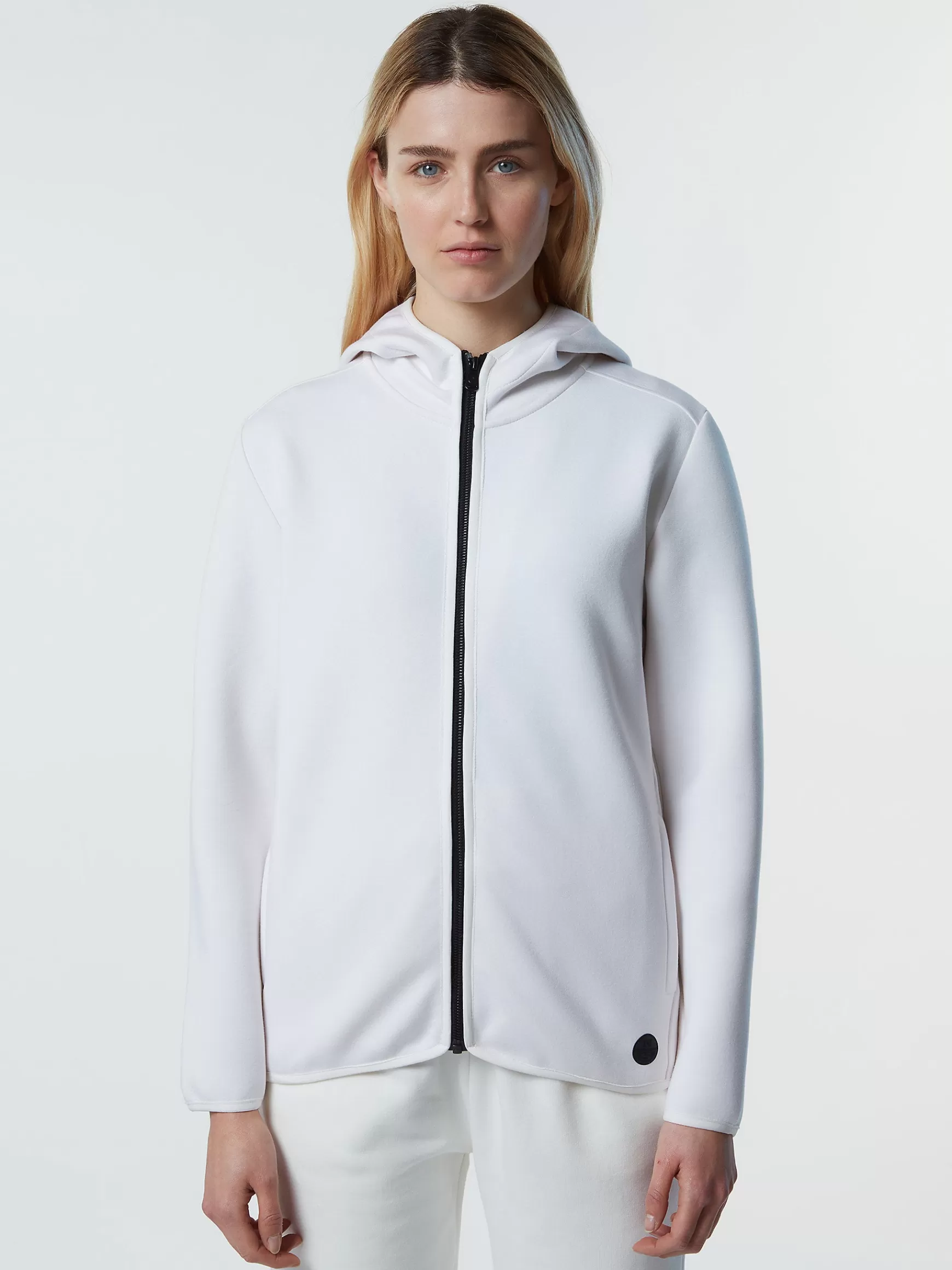 North Sails Felpa in scuba con cappuccio>Donna Outlet | Felpe