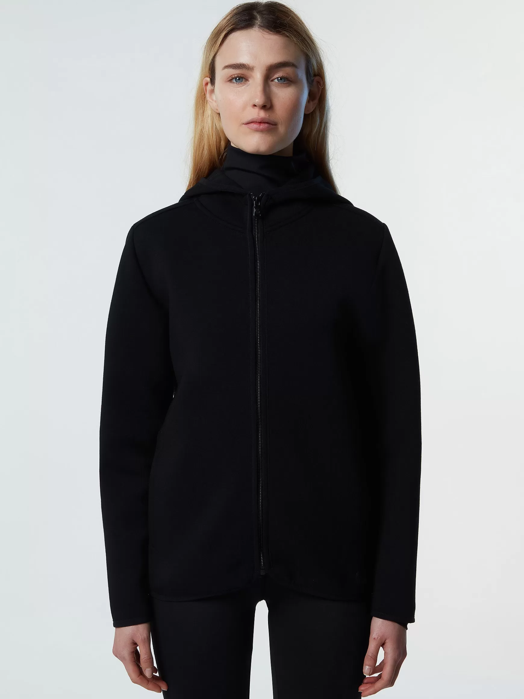 North Sails Felpa in scuba con cappuccio>Donna Outlet | Felpe