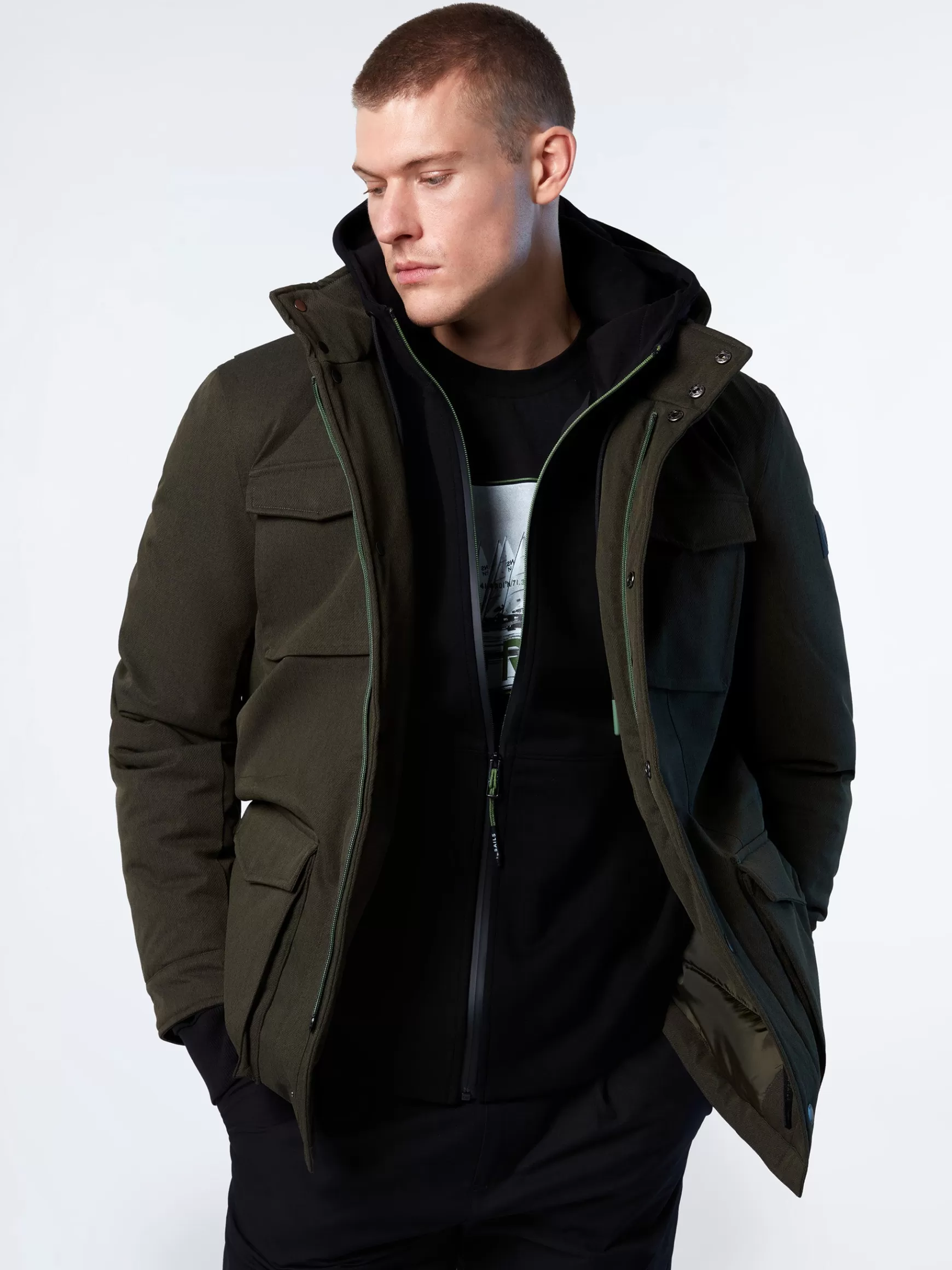 North Sails Field Jacket M65>Uomo Giacche