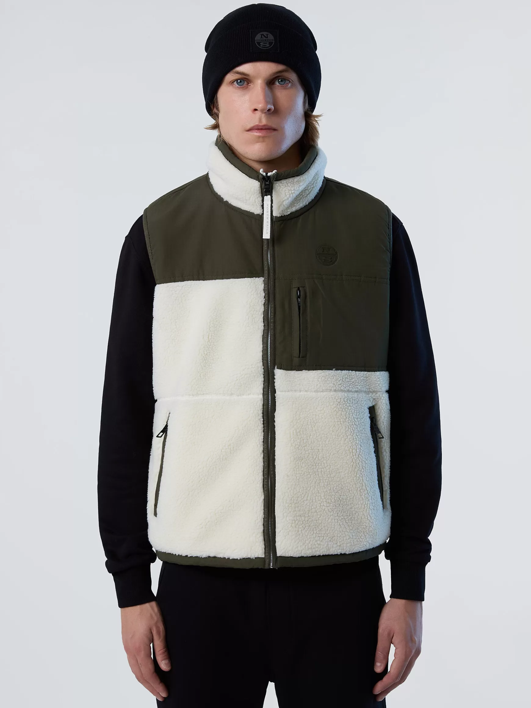 North Sails Gilet in pile e ripstop>Uomo Outlet | Outlet