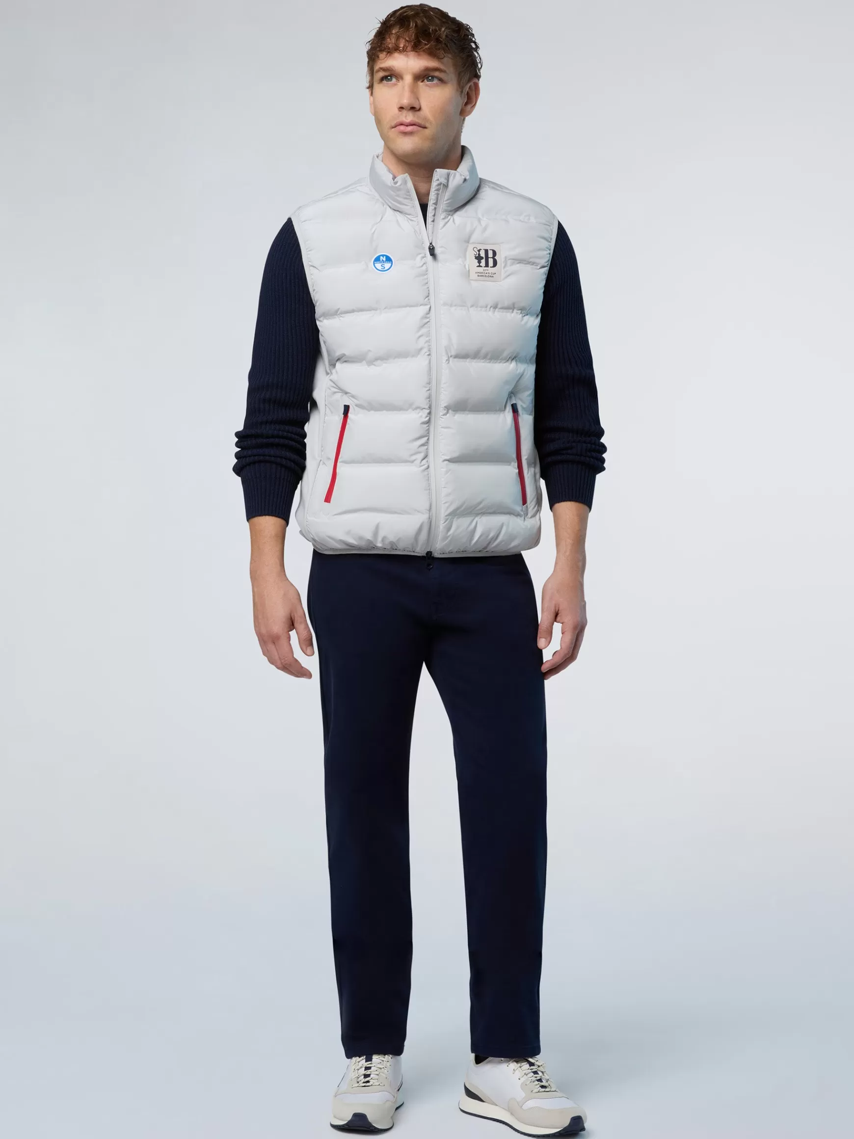 North Sails Gilet New York America's Cup>Uomo Smanicati | Giacche