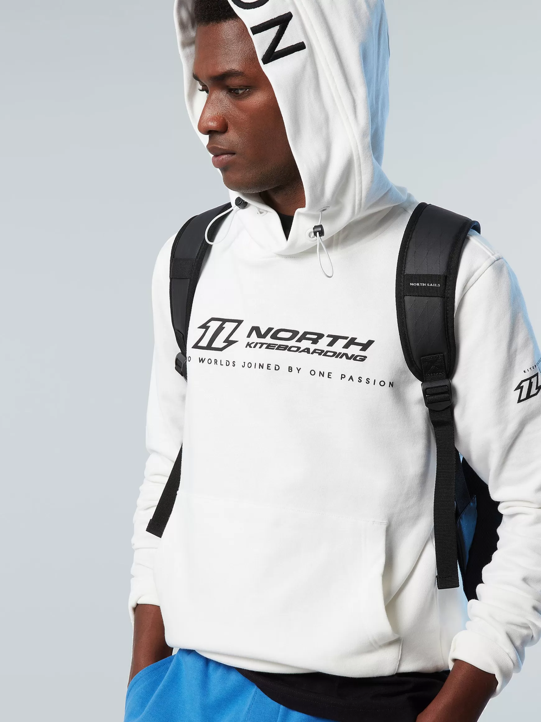 North Sails Hoodie with embroidered hood>Uomo Outlet | Outlet