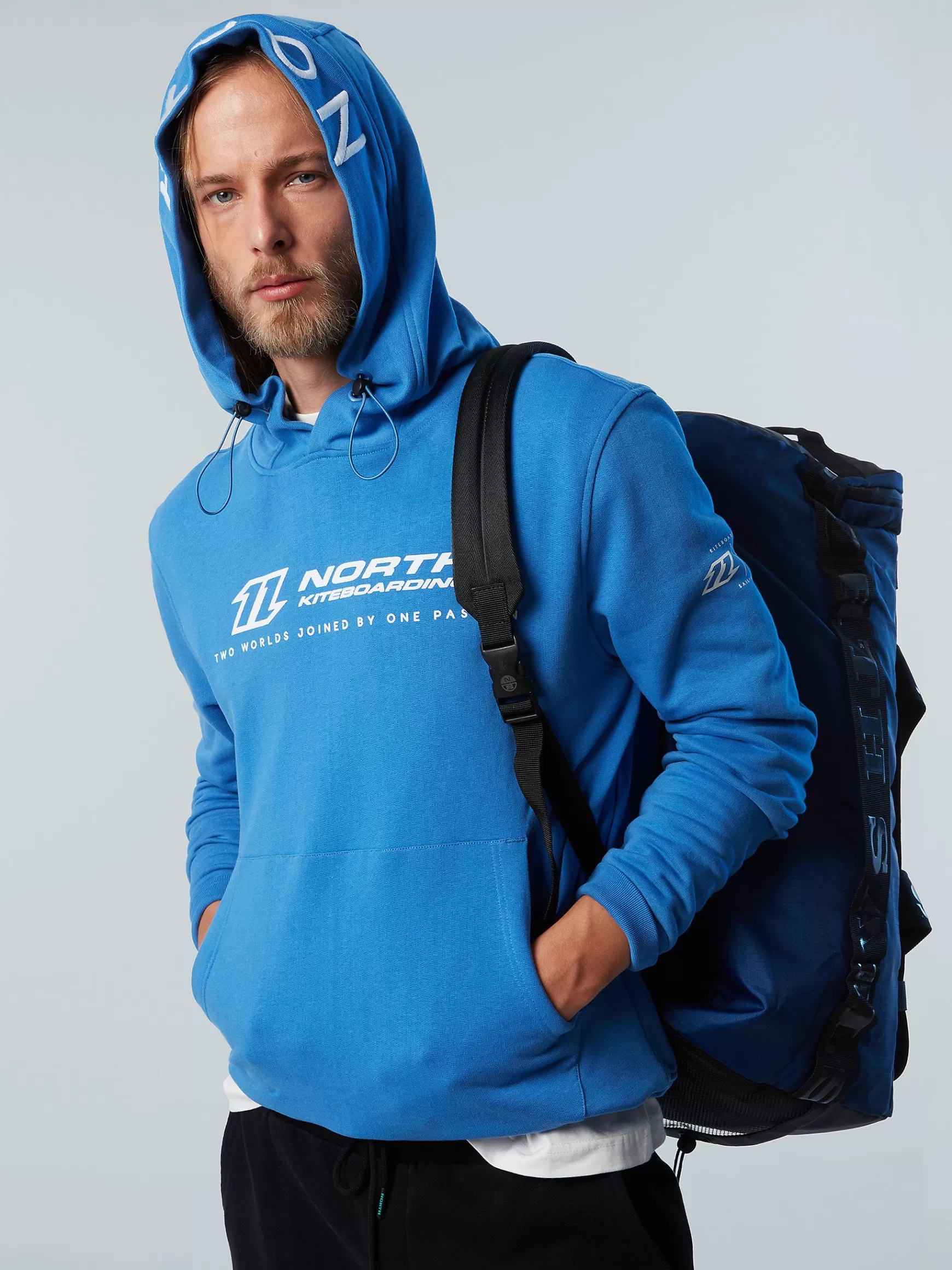 North Sails Hoodie with embroidered hood>Uomo Outlet | Felpe