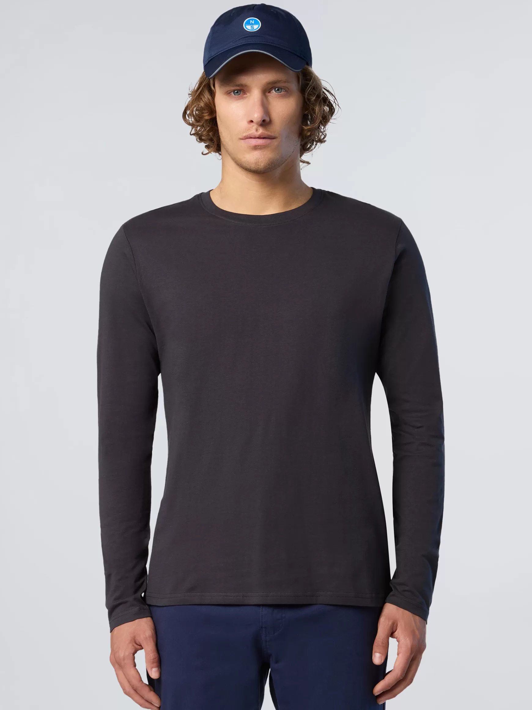 North Sails Maglia a maniche lunghe in jersey>Uomo T-shirts