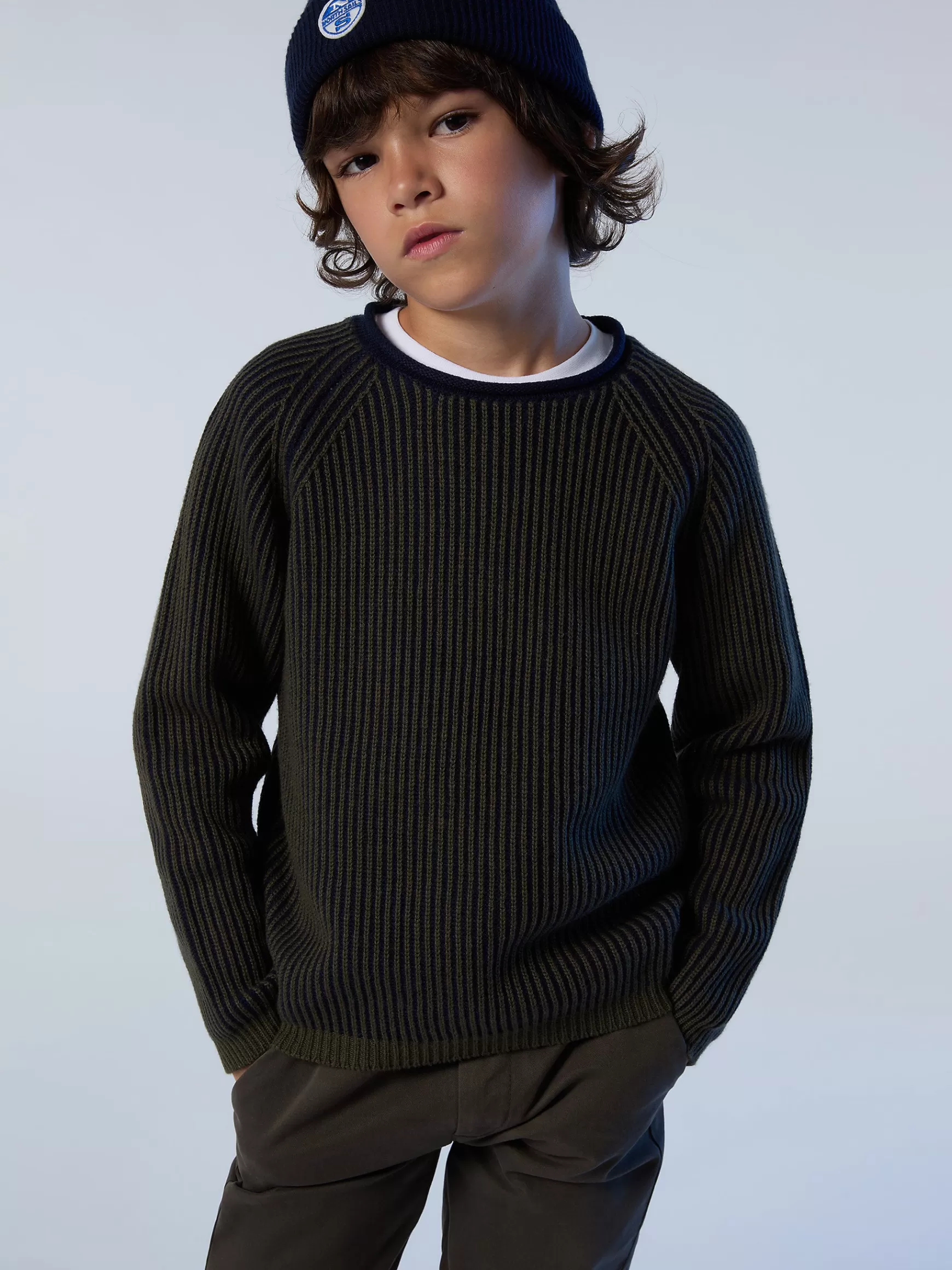 North Sails Maglia girocollo a costine> Maglioni E Cardigan | Outlet