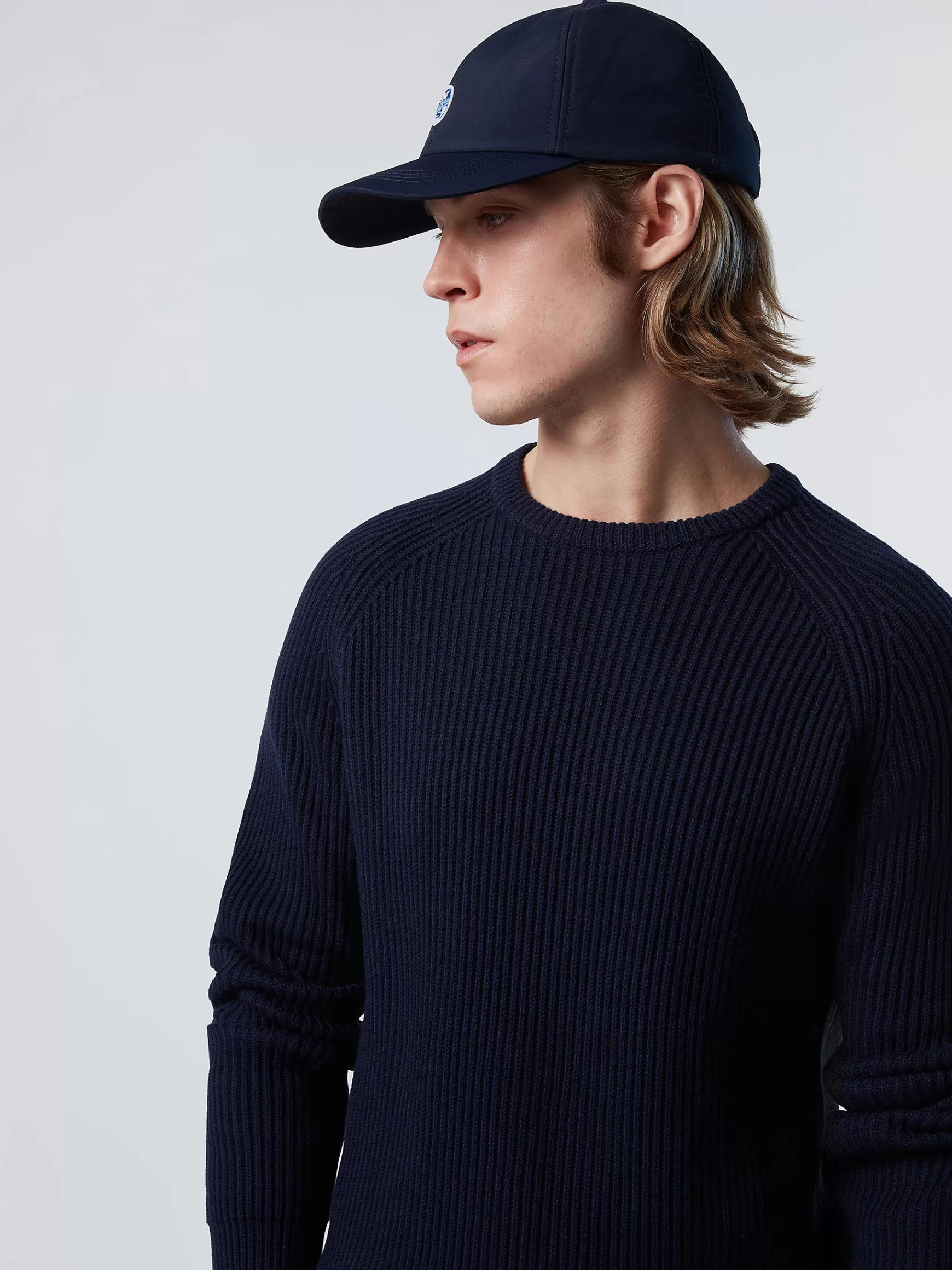 North Sails Maglia girocollo a costine>Uomo Outlet | Maglioni E Cardigan