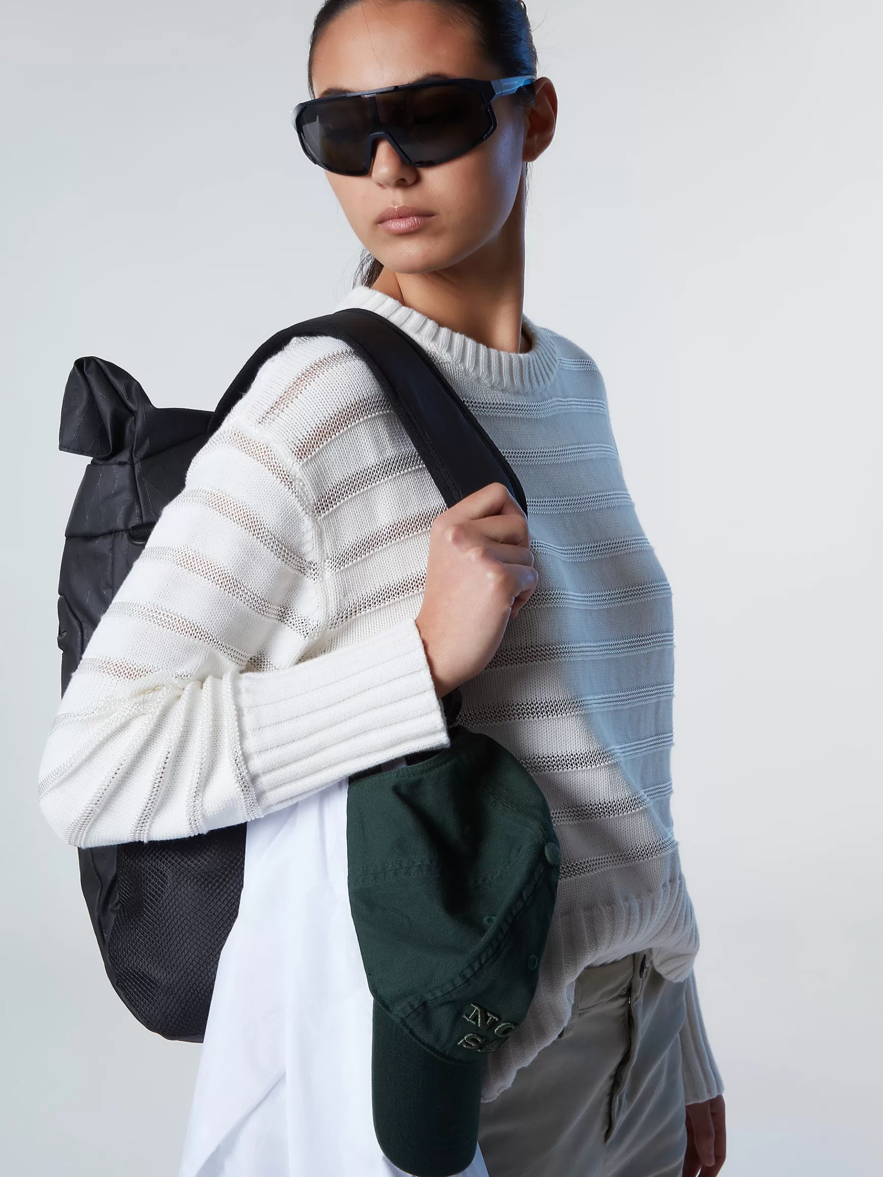 North Sails Maglia girocollo a righe>Donna Outlet | Maglioni E Cardigan