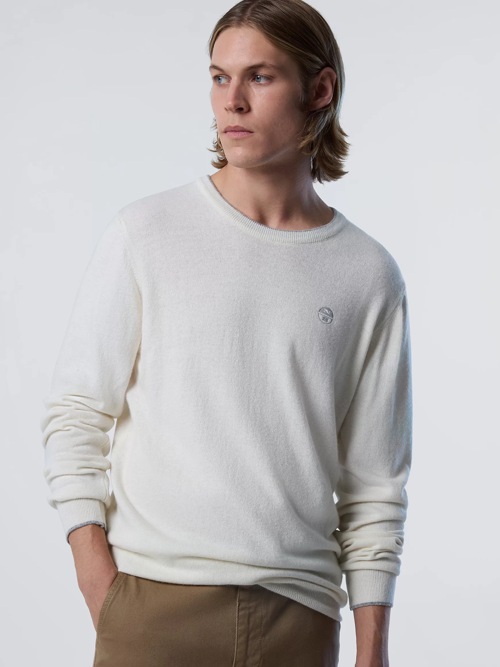 North Sails Maglia in cashmere riciclato>Uomo Outlet | Maglioni E Cardigan