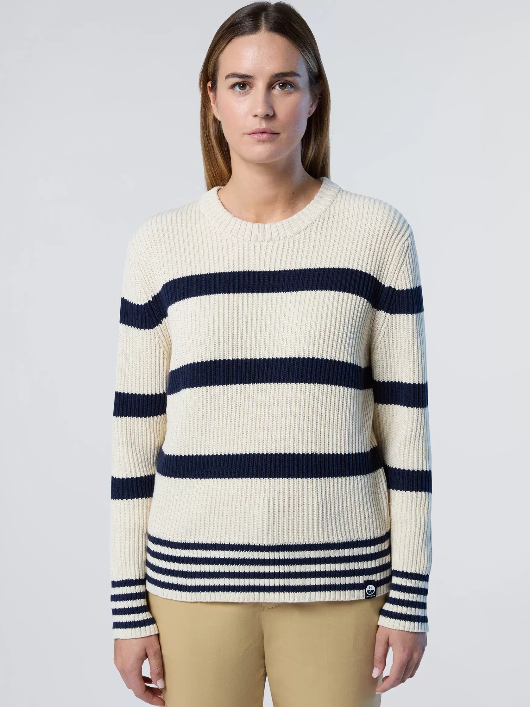 North Sails Maglia in cotone a coste>Donna Outlet | Maglioni E Cardigan