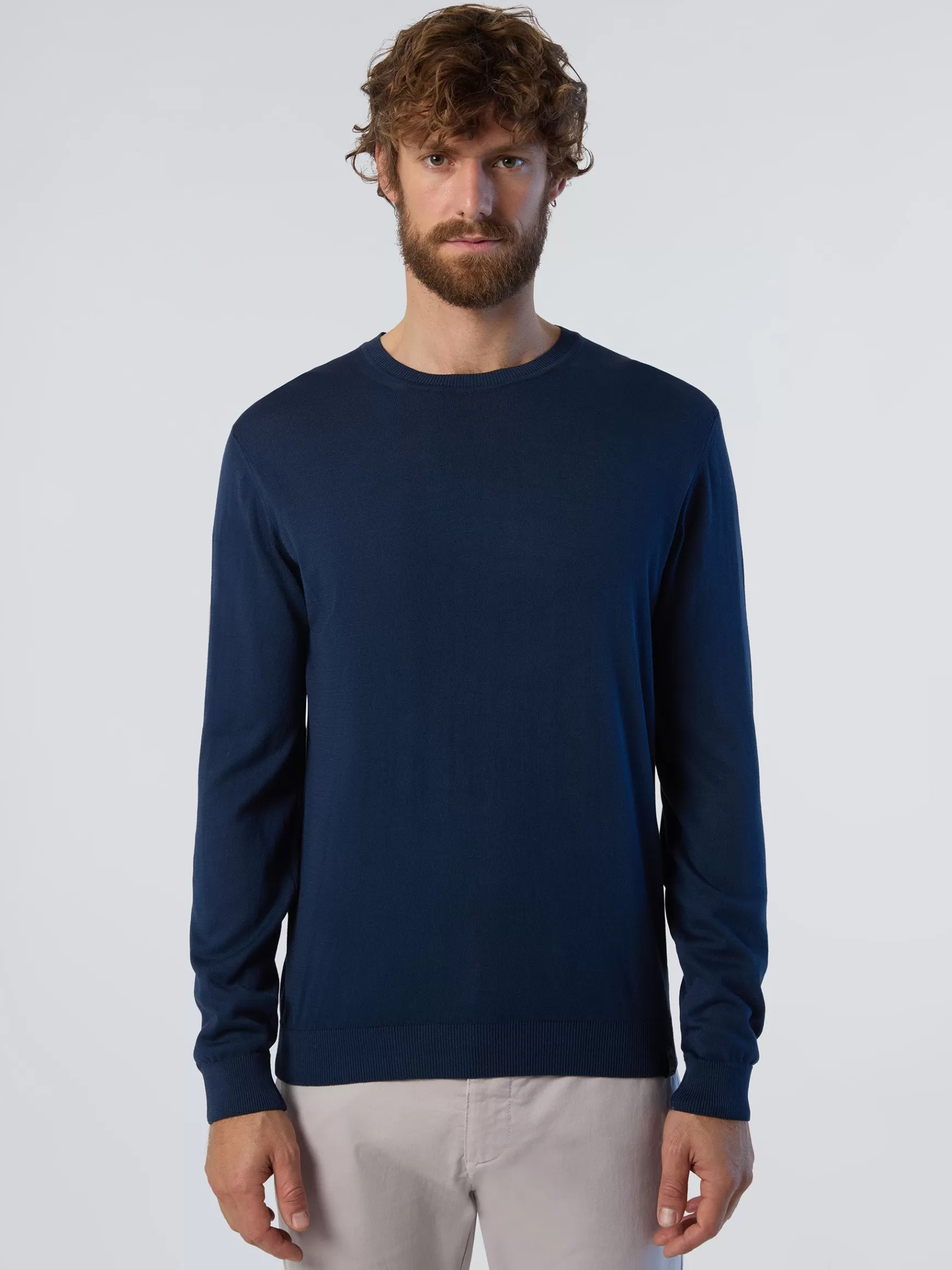 North Sails Maglia in cotone organico>Uomo Outlet | Maglioni E Cardigan