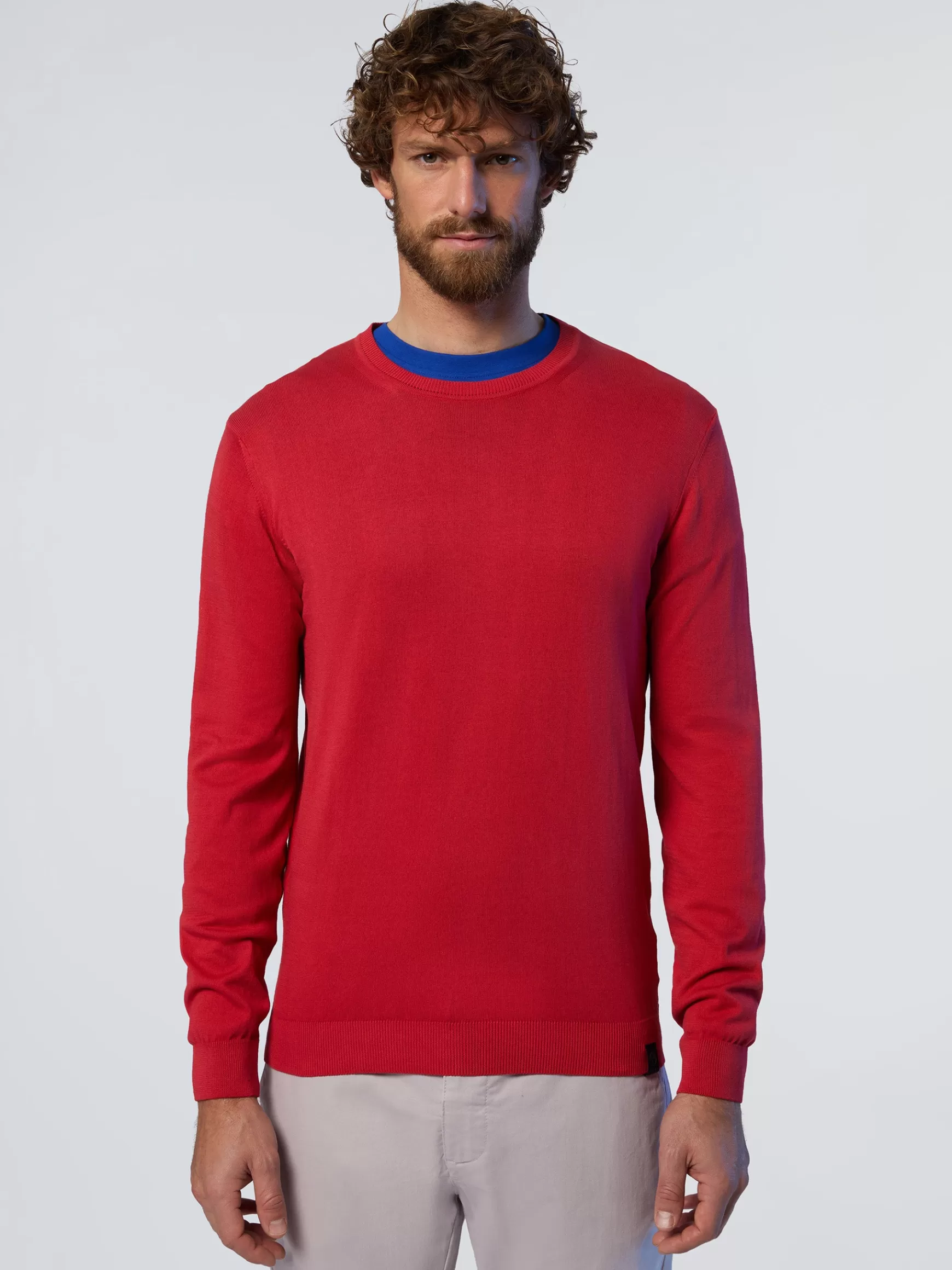 North Sails Maglia in cotone organico>Uomo Outlet | Maglioni E Cardigan