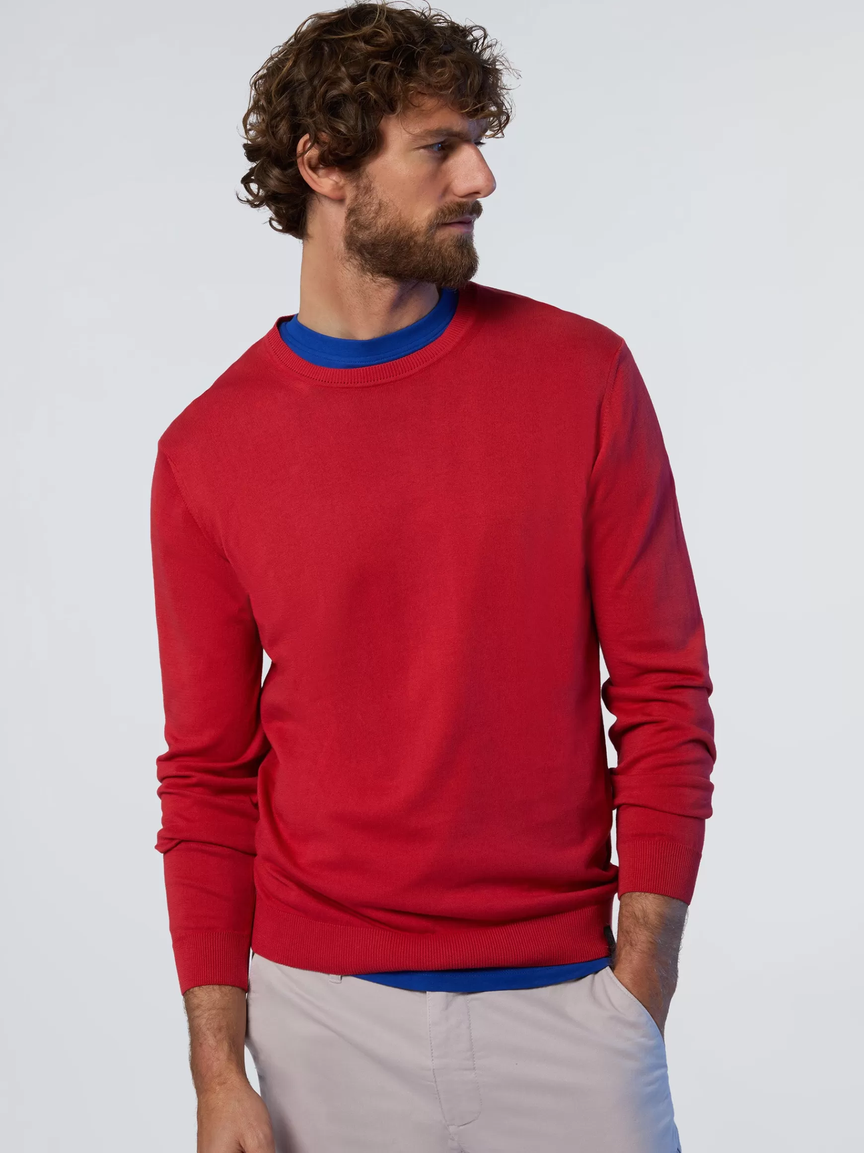 North Sails Maglia in cotone organico>Uomo Outlet | Maglioni E Cardigan