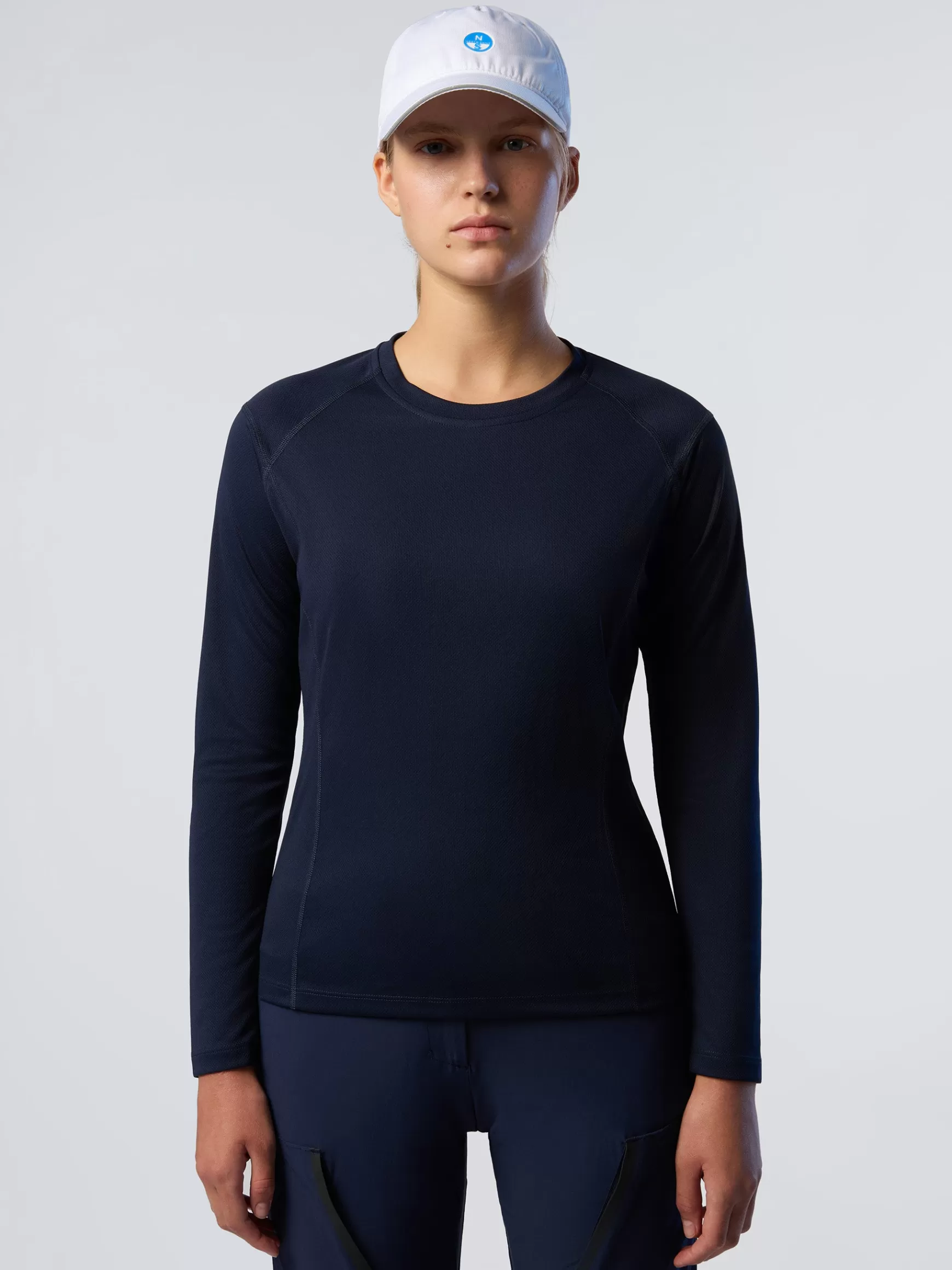 North Sails Maglia tecnica a maniche lunghe Regatta FW>Donna T-shirts